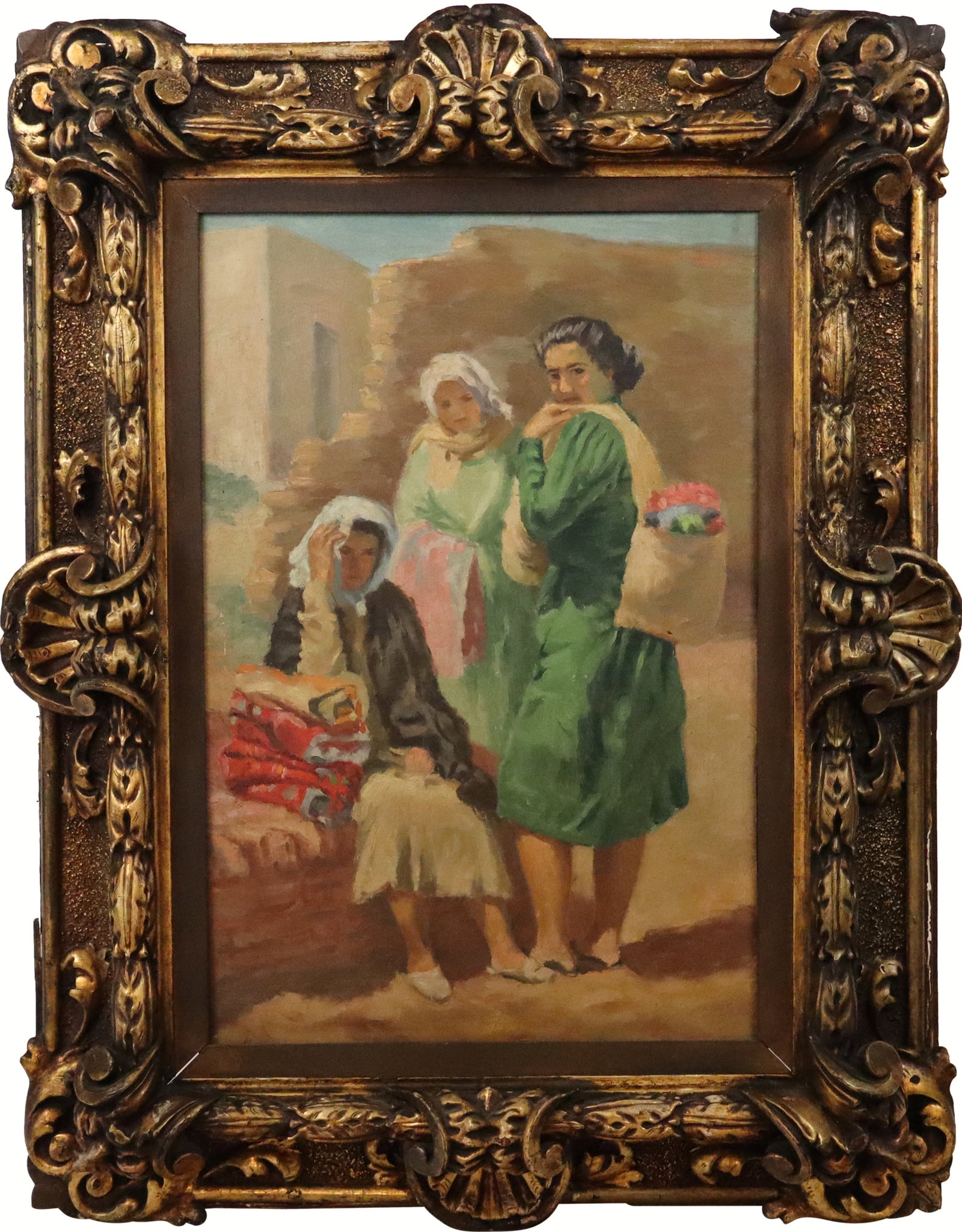 Oil on Canvas of Three Women (1 of 8)