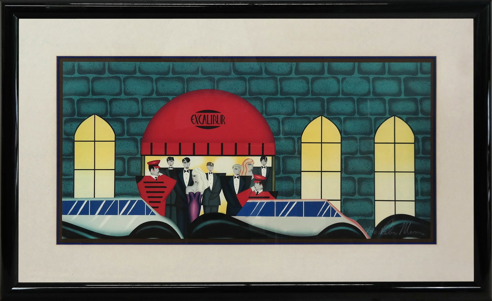 Robin MORRIS Lithograph - "Excalibur" (1 of 14)
