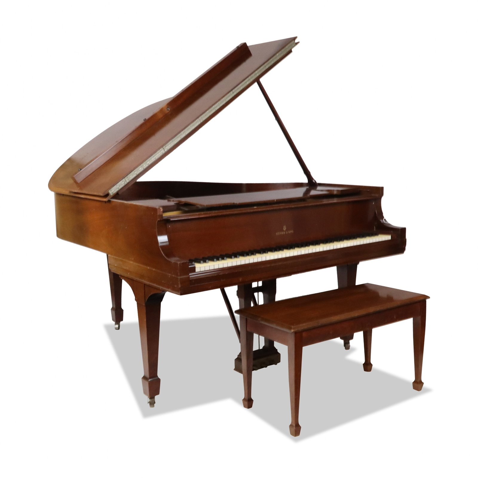 Steinway Model M Baby Grand Piano (1 of 19)