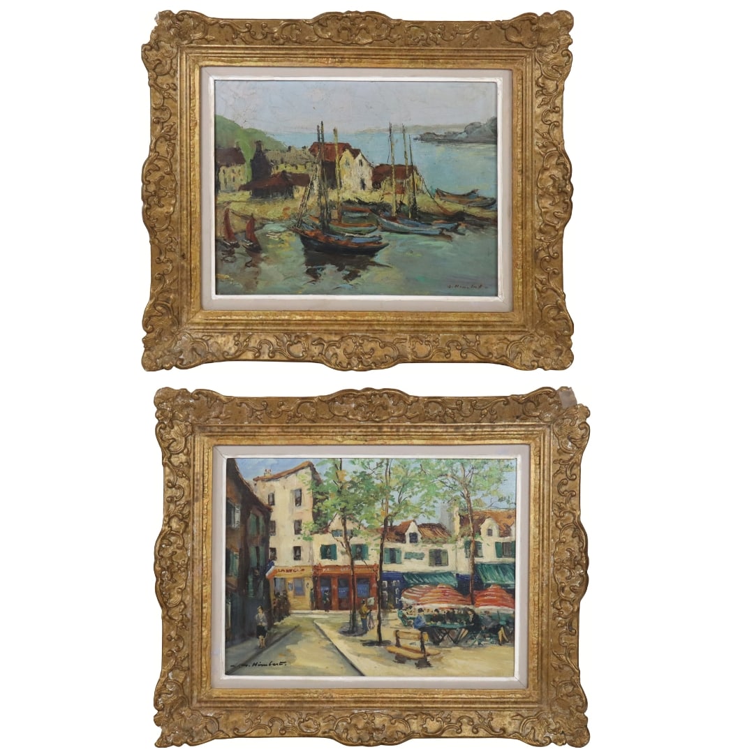 Two Mid-Century Parisian Oil Landscapes (1 of 20)