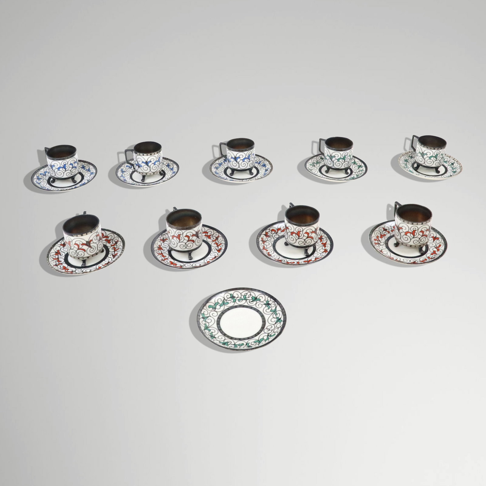 Mitterteich Bavaria Porcelain Demitasse Set, 19 (1 of 14)