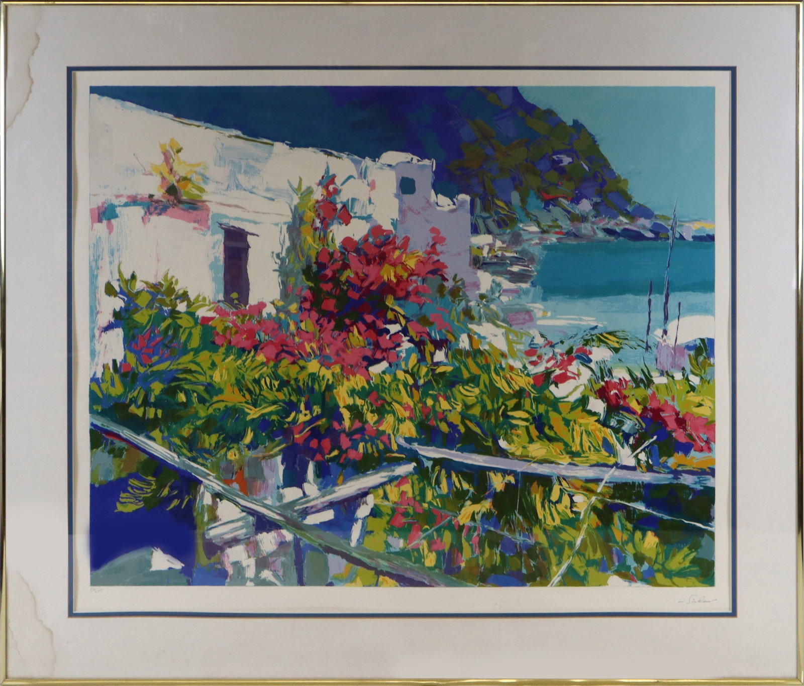 Nicola SIMBARI: "Marina Piccola" - Serigraph (1 of 17)