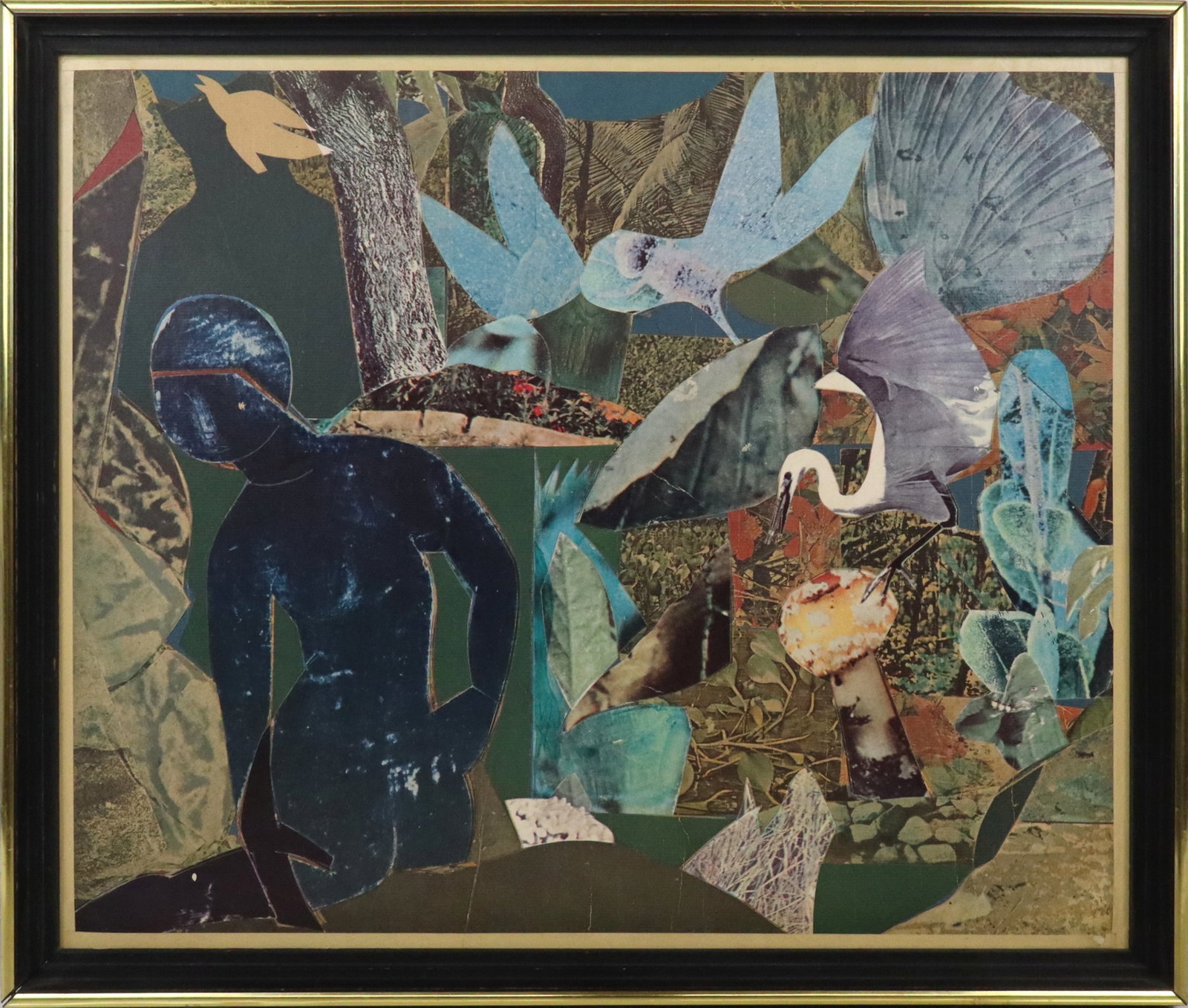 Romare BEARDEN: Collage On Wood (1 of 13)