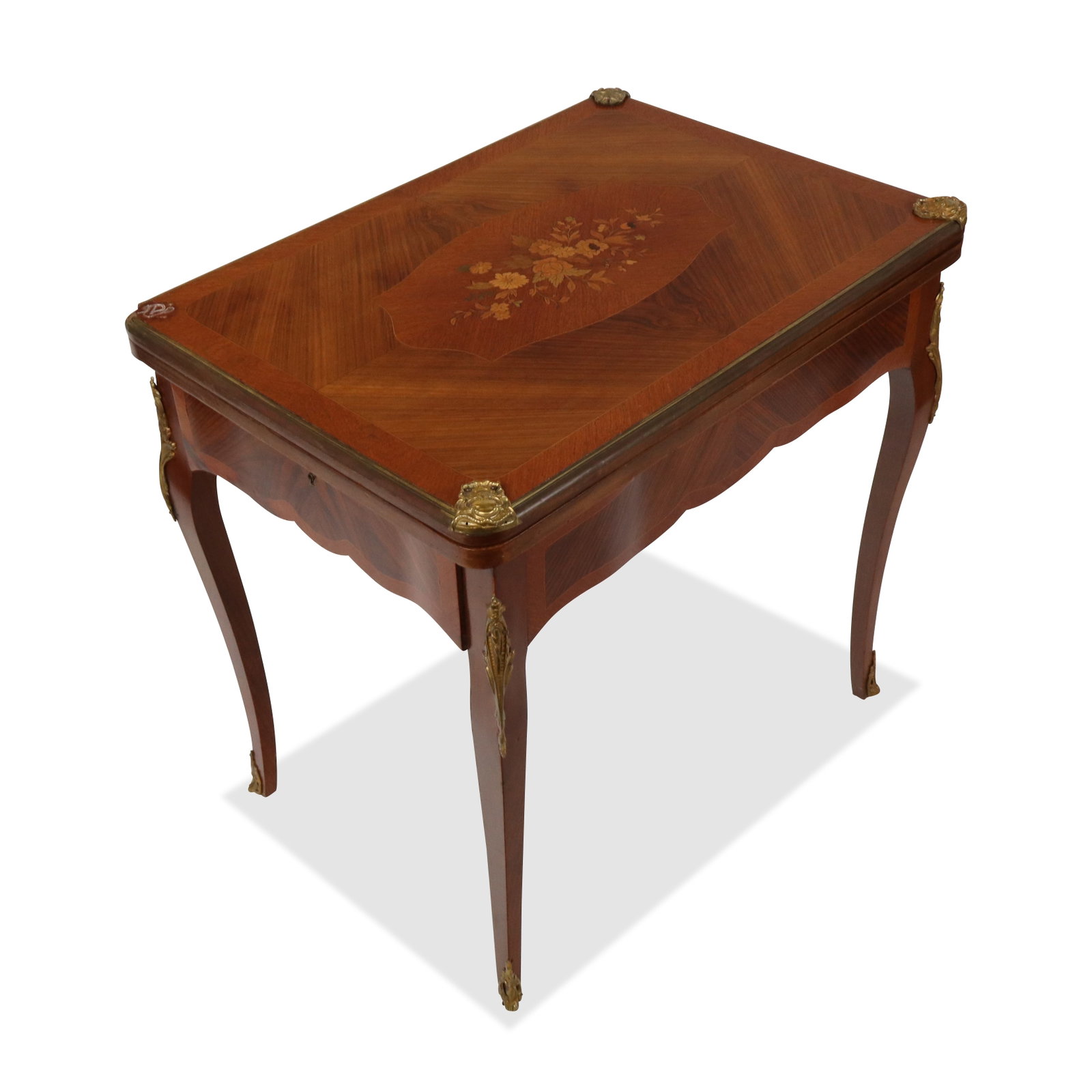 Louis XV Marquetry & Bronze Mounted Games Table (1 of 18)