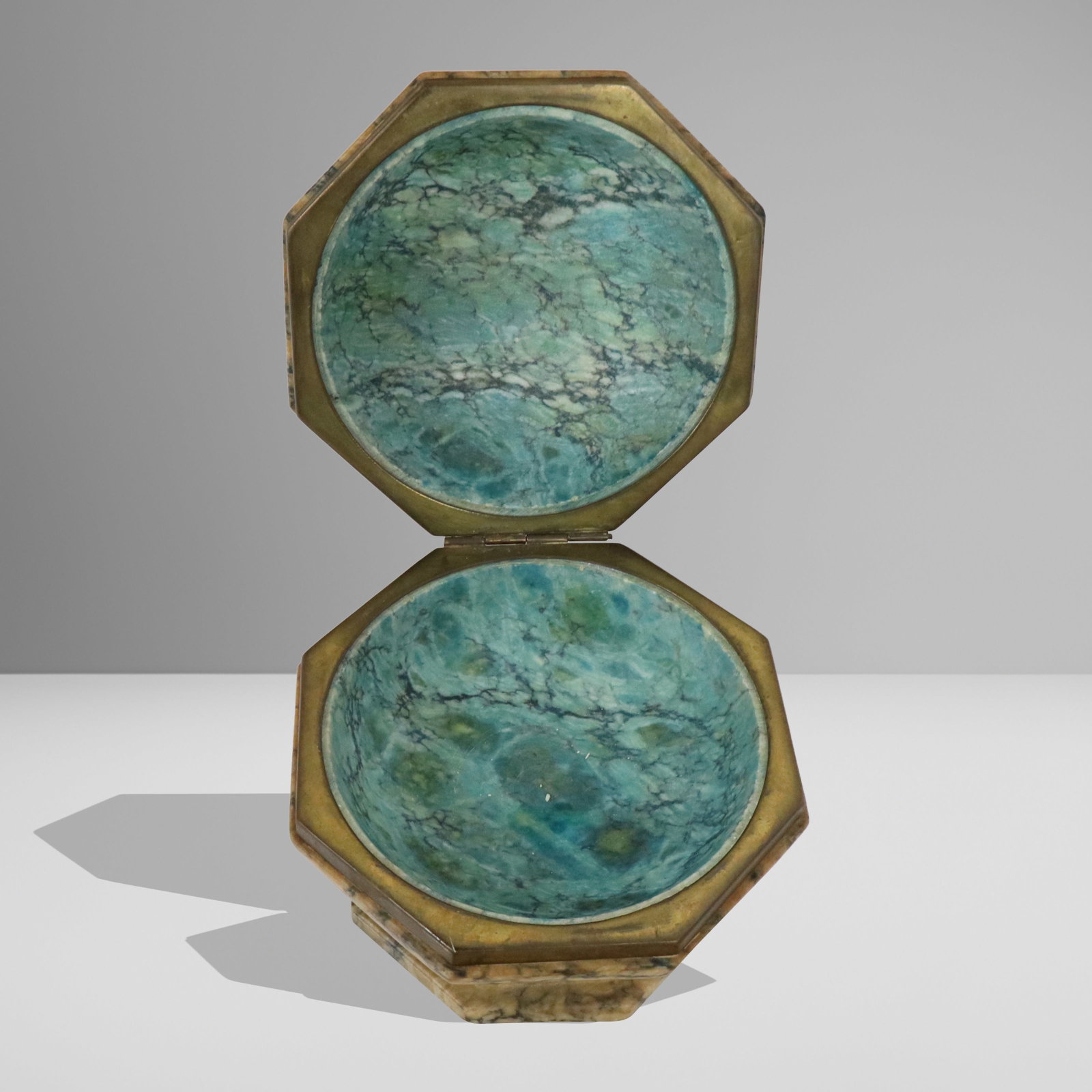 Hexagonal Alabaster Box - 3
