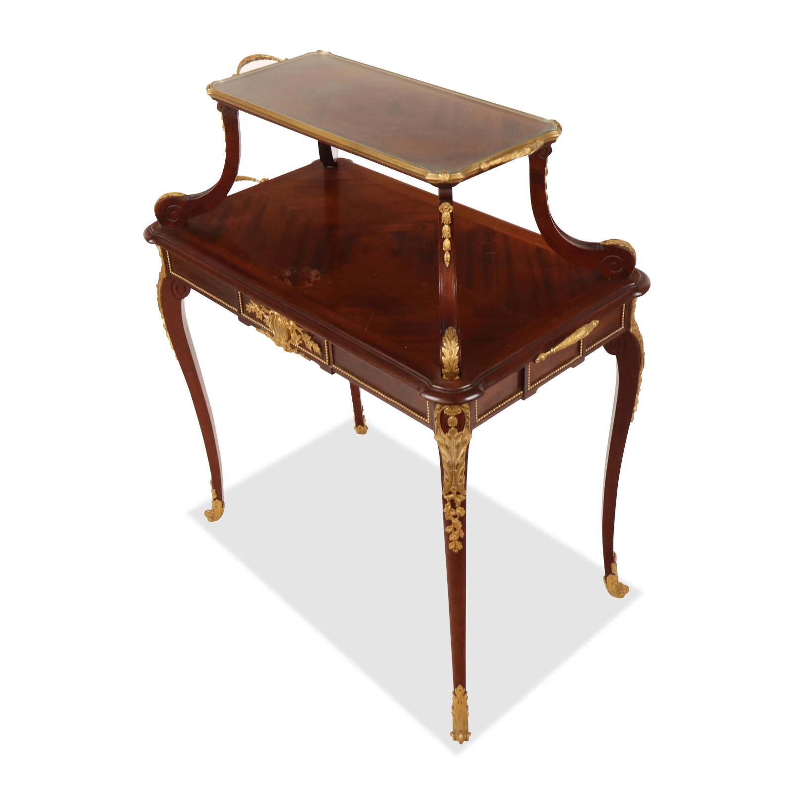Louis XV Bronze Dore Mounted Dessert Table (1 of 13)