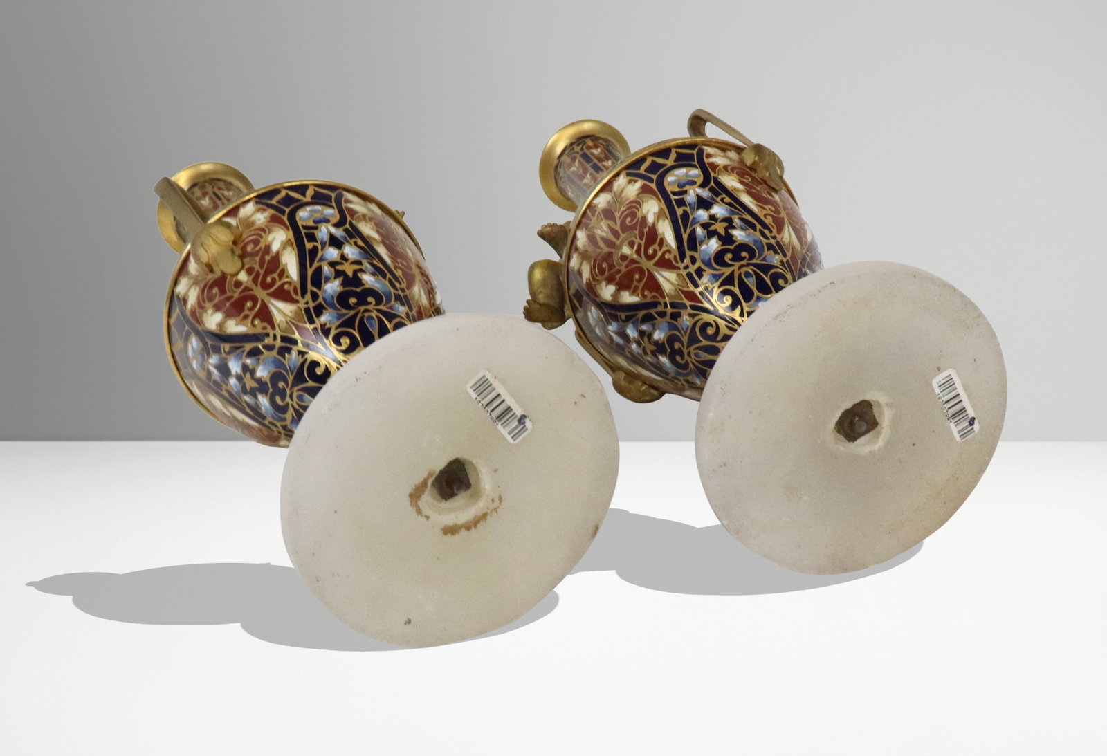 Two Champleve Enamel Vessels - 6