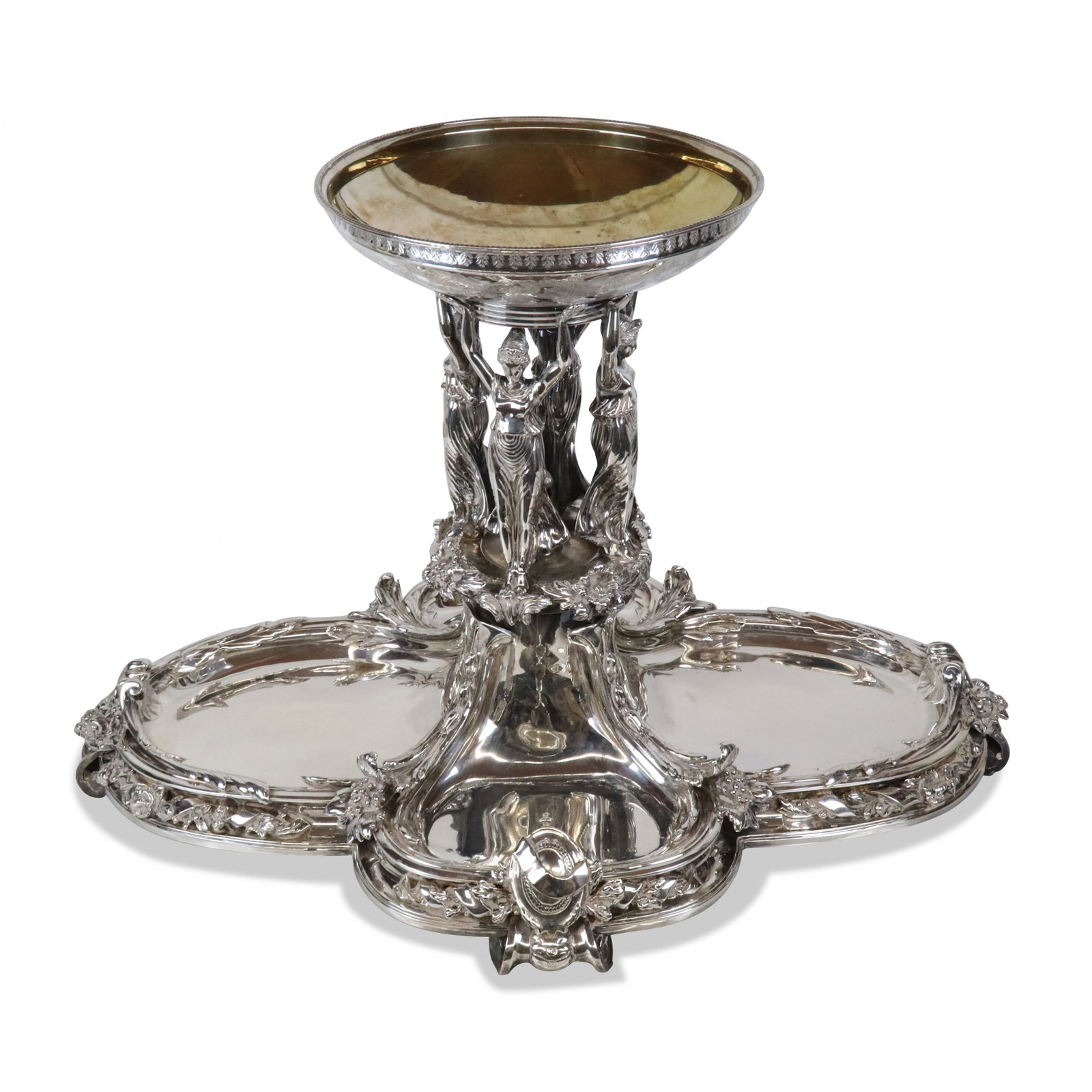 Sheffiled Palatial Silver Plate Grand Centerpiece (1 of 20)