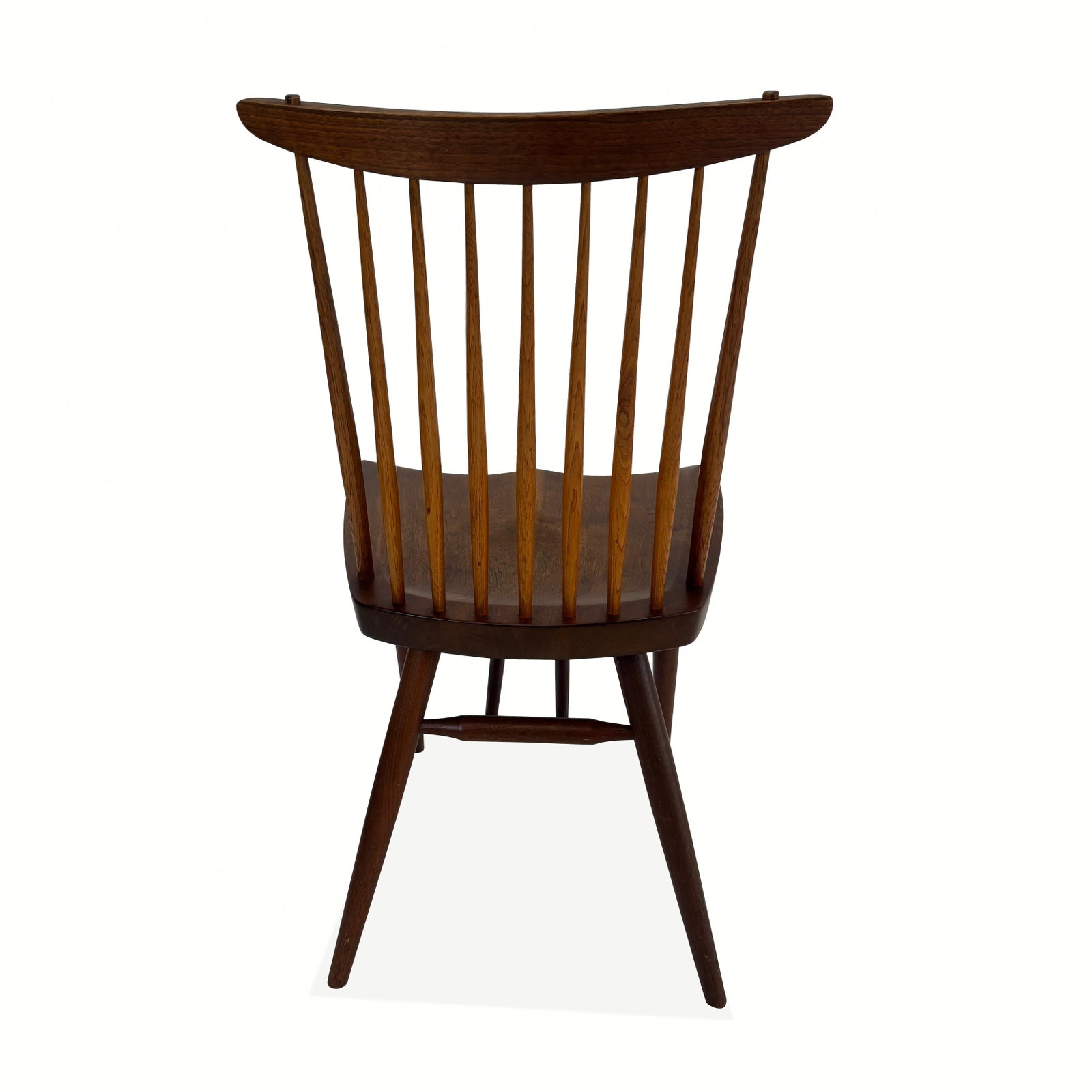 8 George Nakashima Walnut "New" Dining Chairs - 12