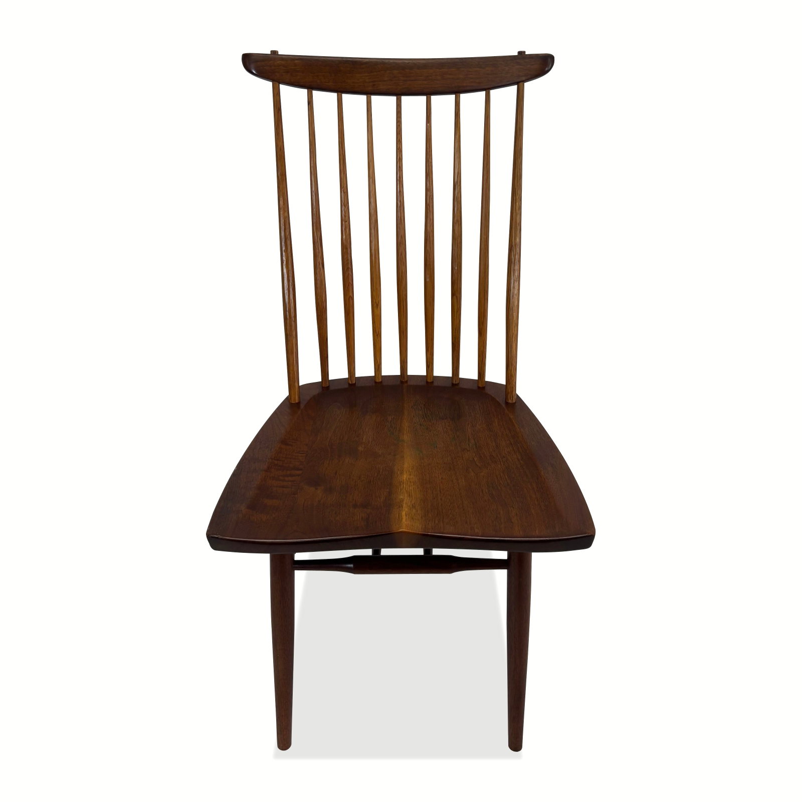 8 George Nakashima Walnut "New" Dining Chairs - 13