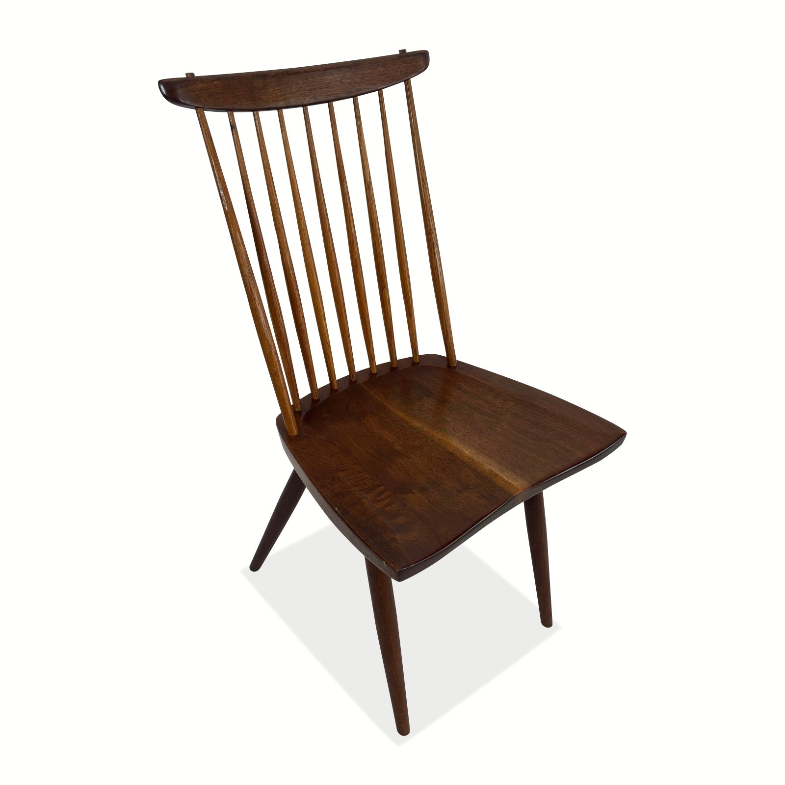 8 George Nakashima Walnut "New" Dining Chairs - 16