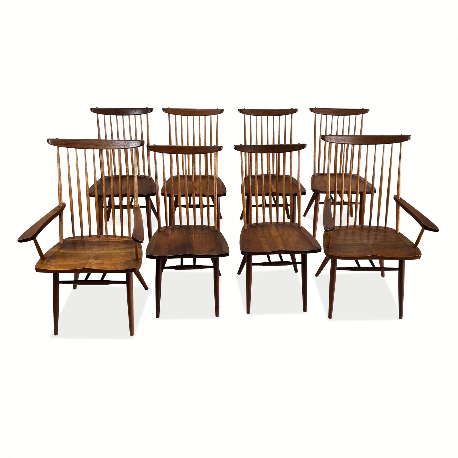 8 George Nakashima Walnut "New" Dining Chairs (1 of 20)