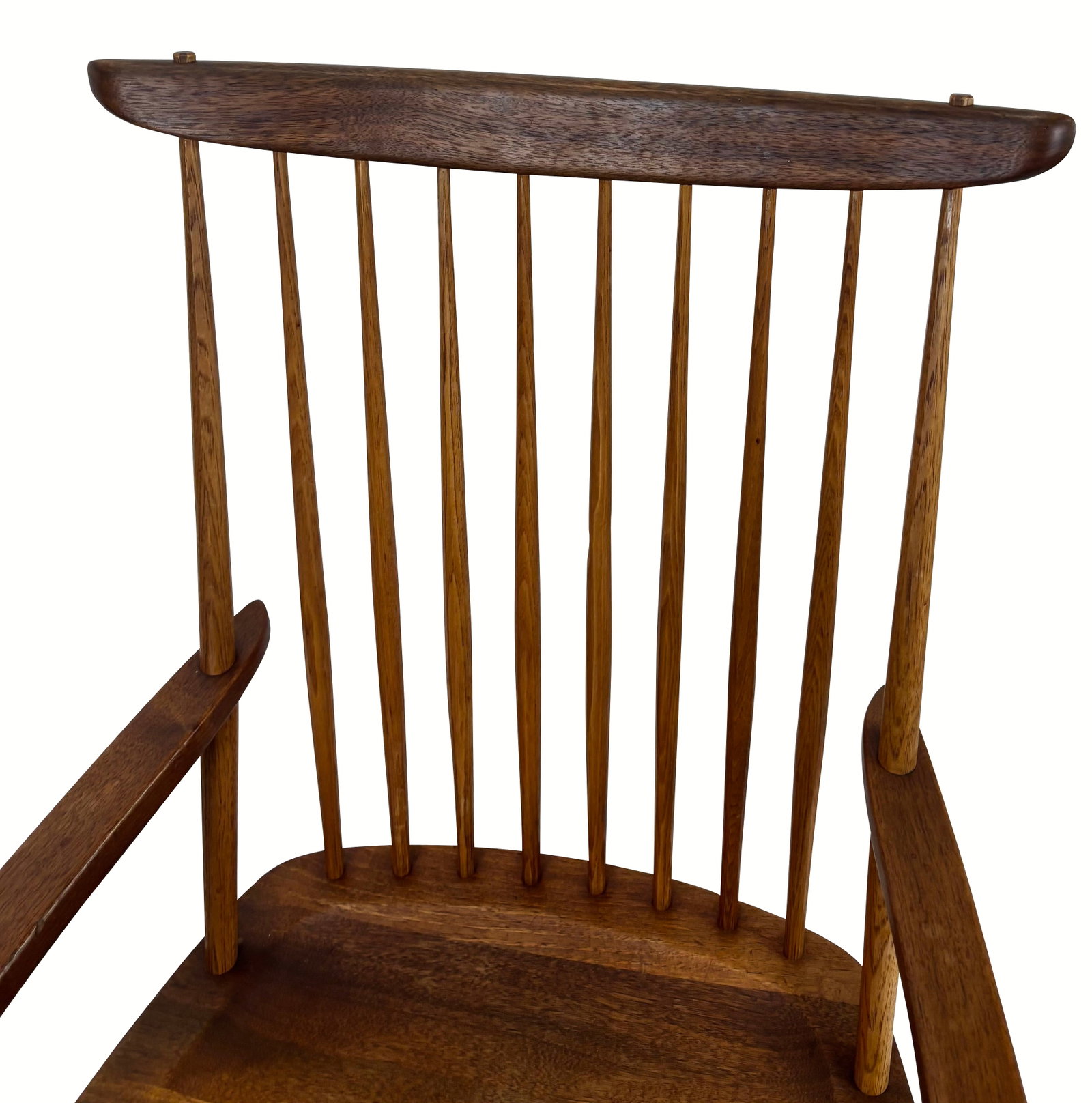 8 George Nakashima Walnut "New" Dining Chairs - 4