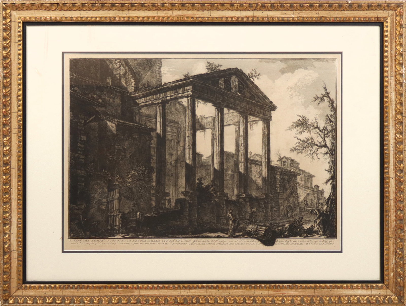 G.B. PIRANESI Roman Ruins Etching (1 of 10)