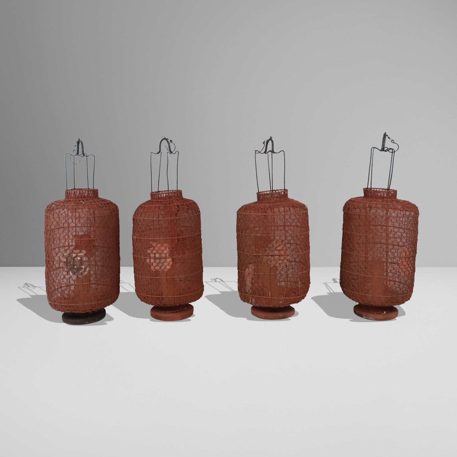 Four Chinese Hanging Lanterns (1 of 10)