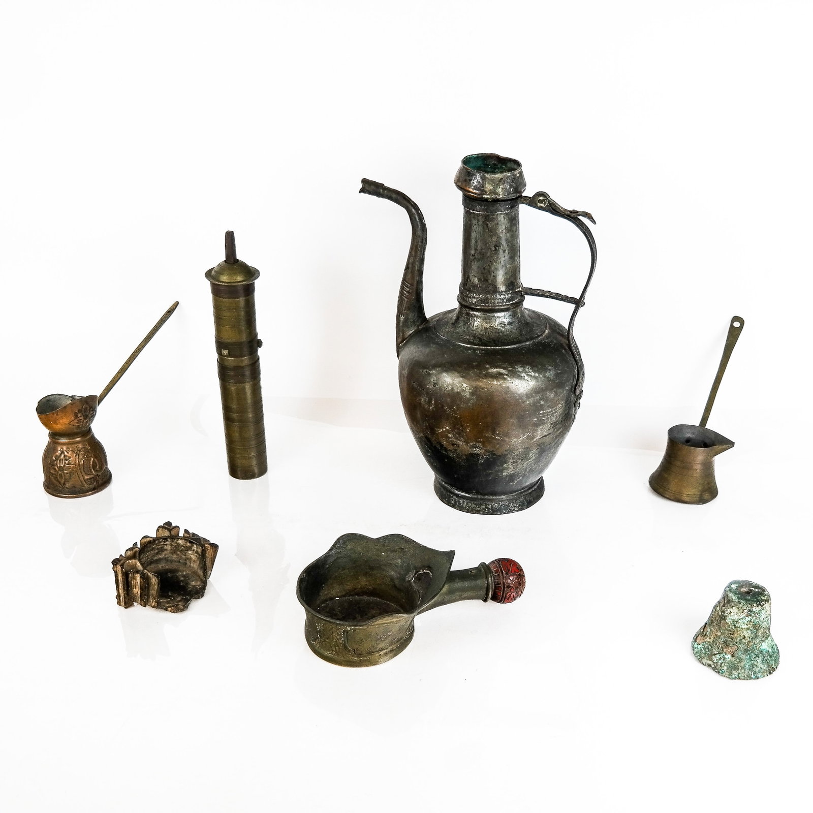 Assembled Group of Antique Metalware (7) (1 of 20)