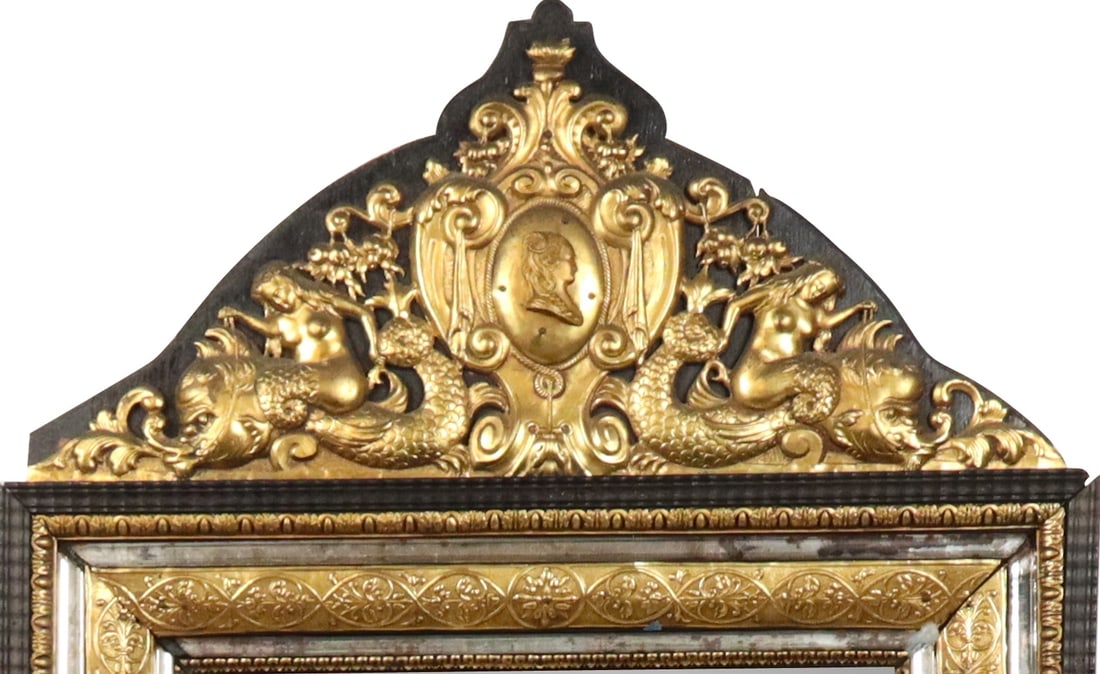 Dutch Repousse Mirror - 10