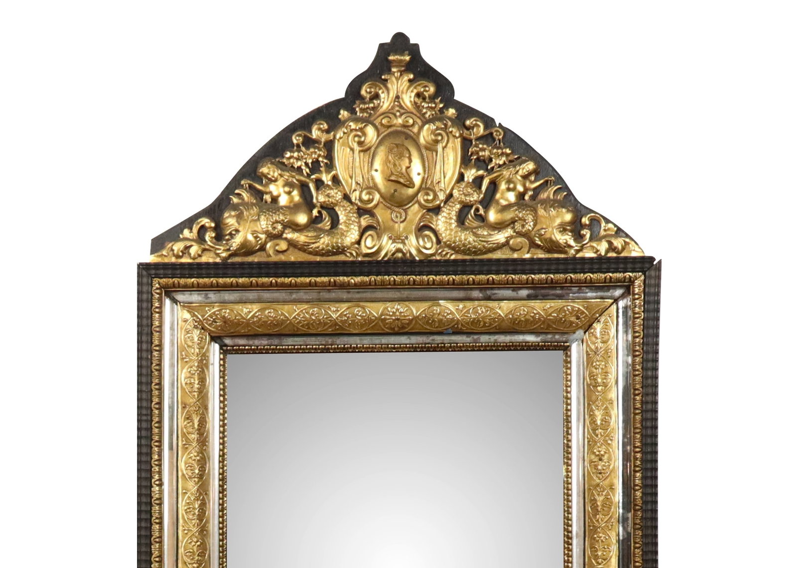 Dutch Repousse Mirror - 2
