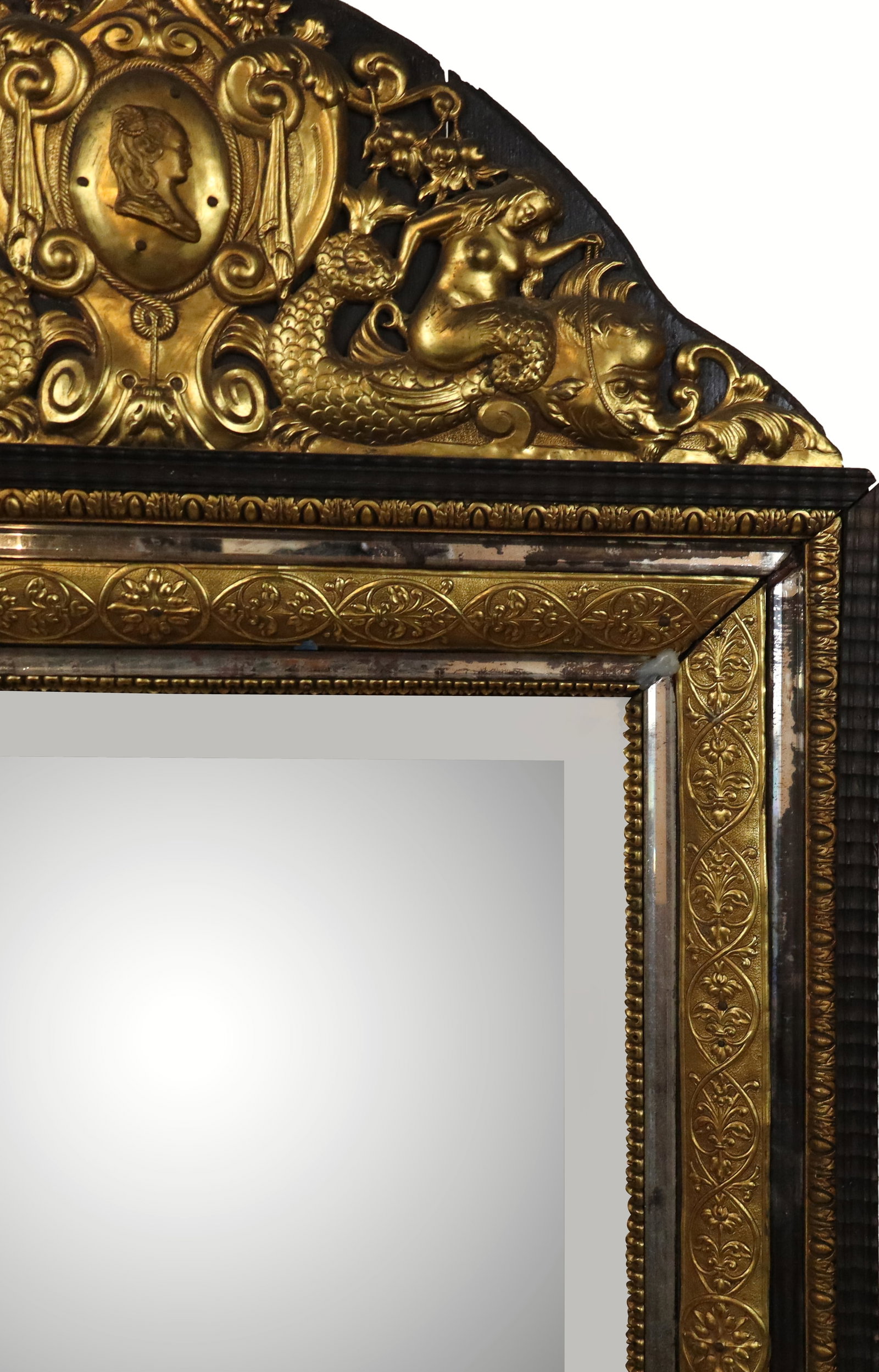 Dutch Repousse Mirror - 7