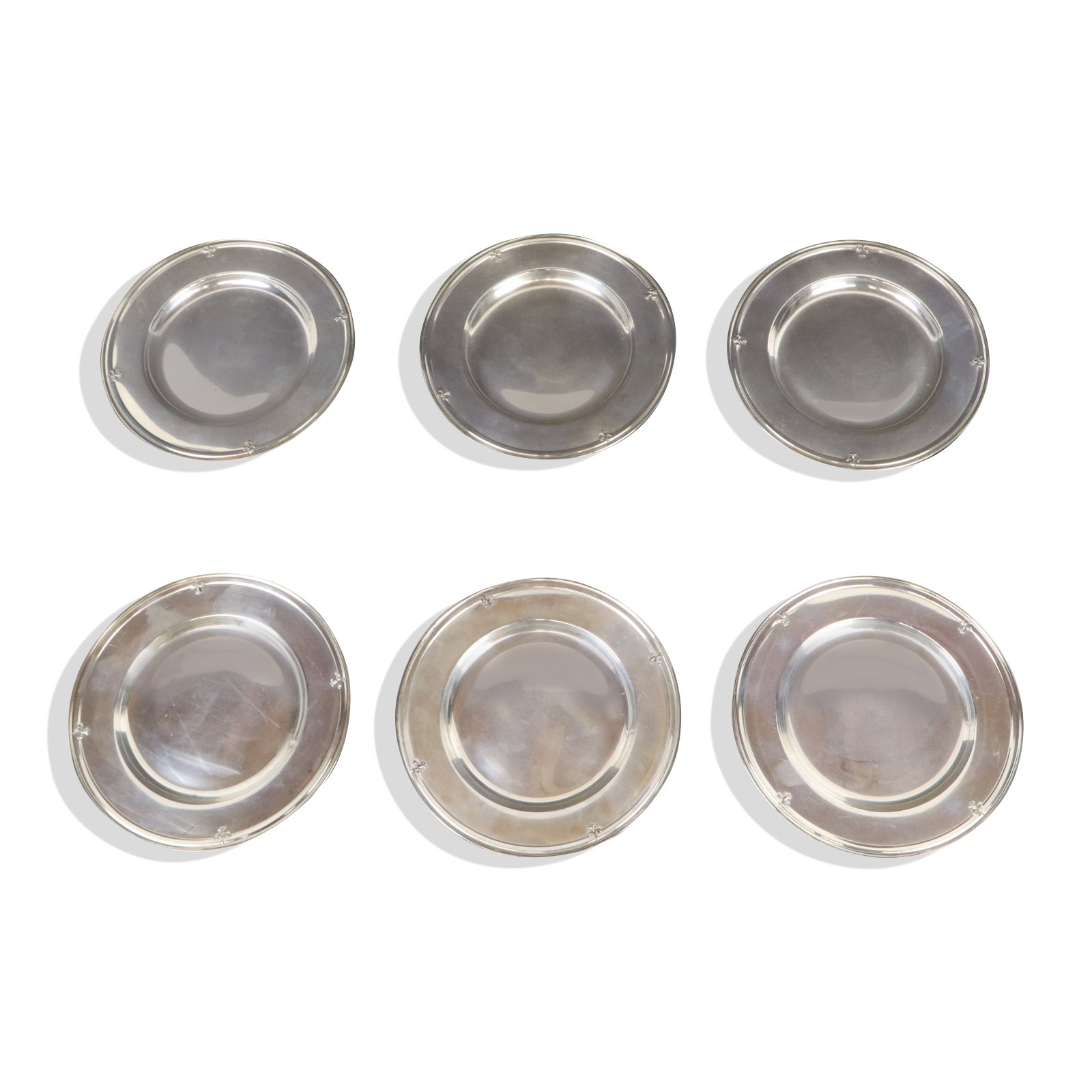 Gorham Sterling Silver Bread & Butter Plates, 6 (1 of 15)