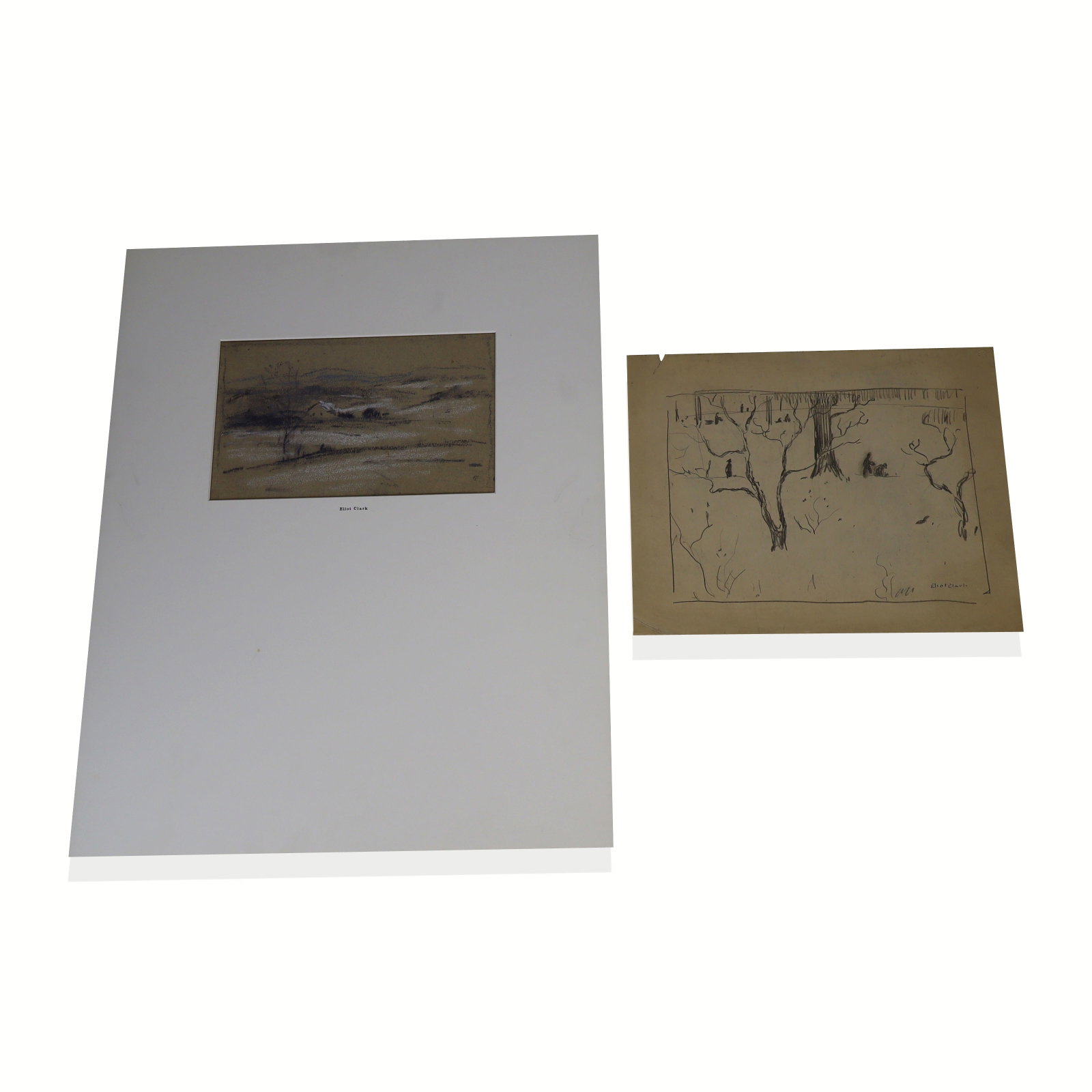 Eliot CLARK "Winter" Pastel on Paper, & Other (2) (1 of 13)