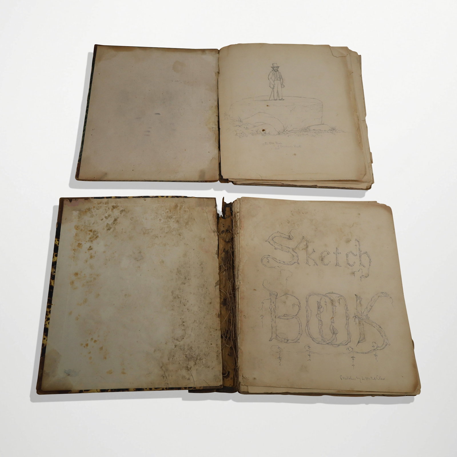 Lemuel Maynard WILES Two Sketchbooks (1 of 15)