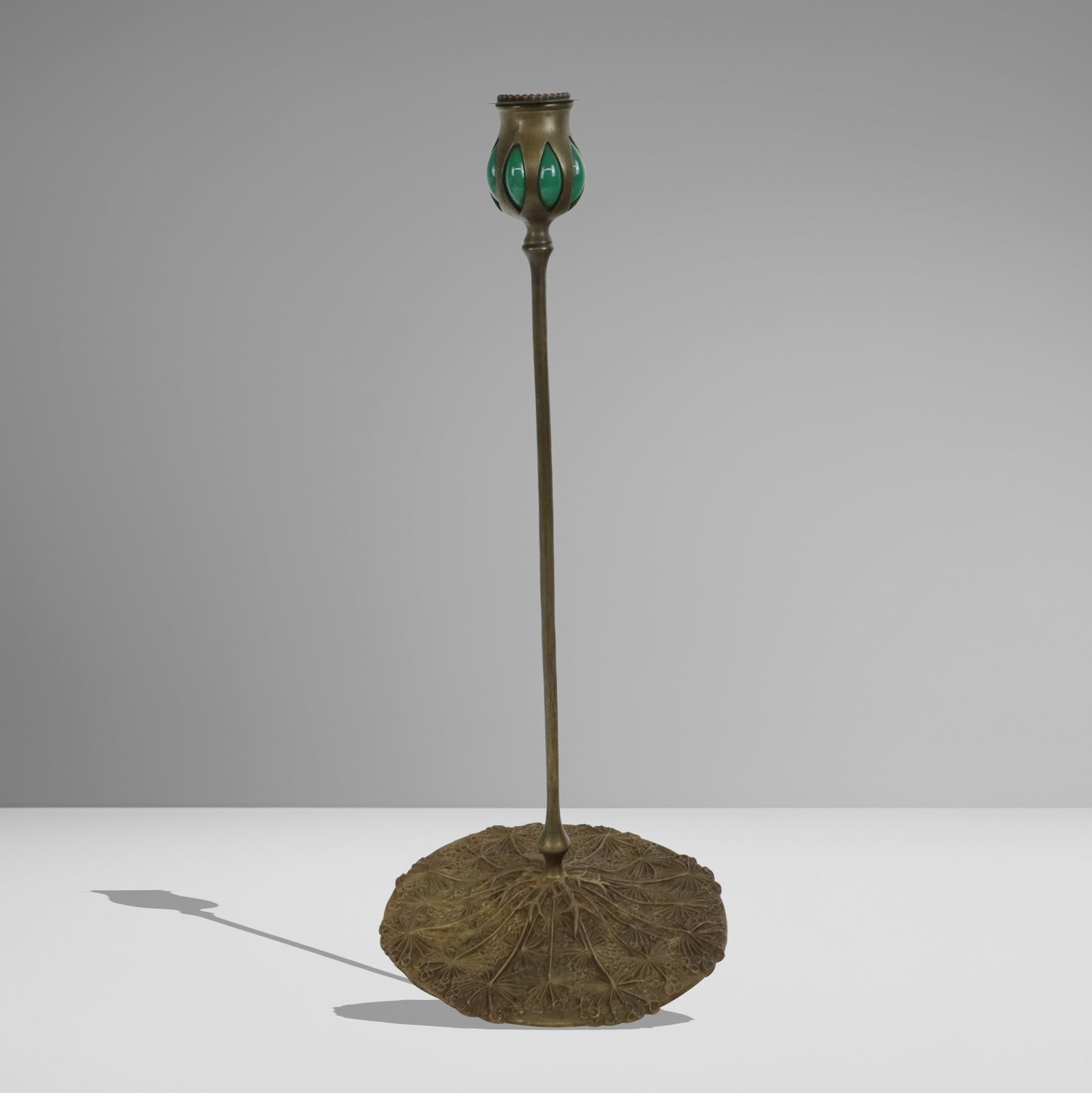 Tiffany Studios Bronze "Queen Anne's Lace" Candles (1 of 17)