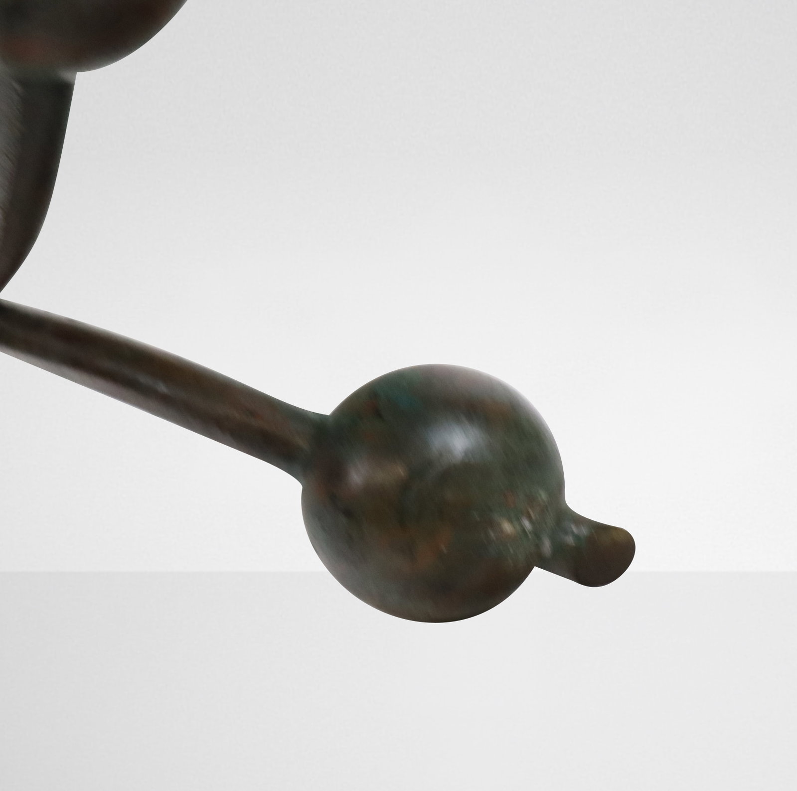 Tiffany Studios Bronze "Root" Candlestick - 9
