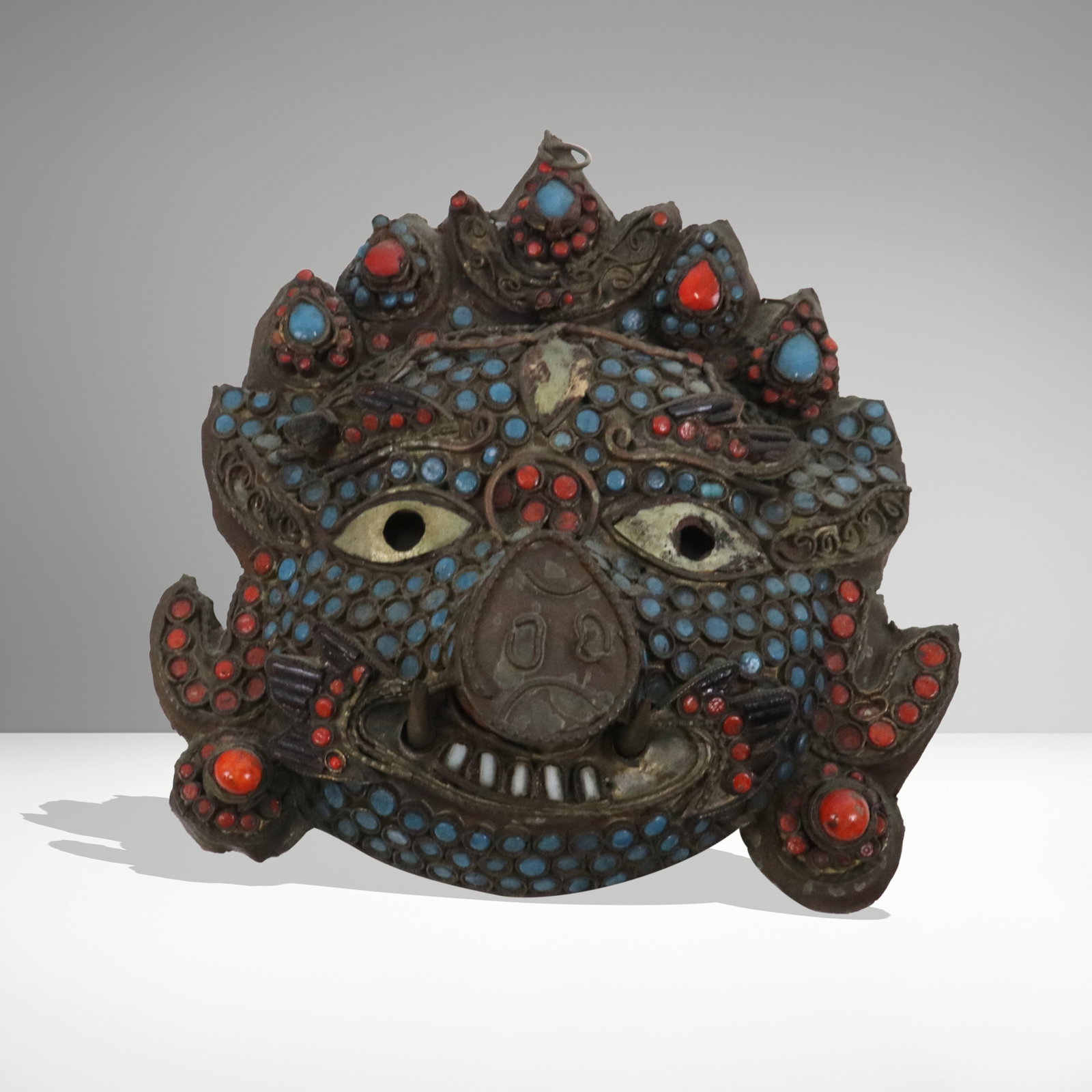 Tibetan Demon Mask, Early-Mid- 20th C. (1 of 7)
