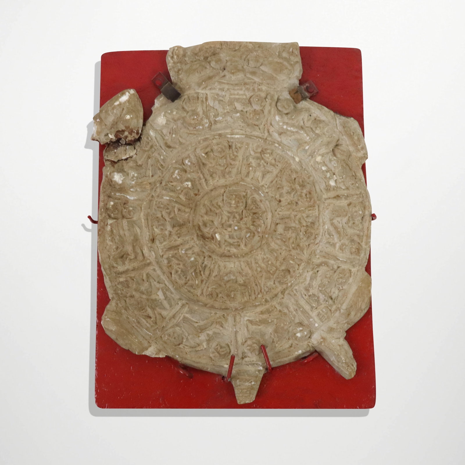 Carved Stone Zodiac Calendar Relief (1 of 8)