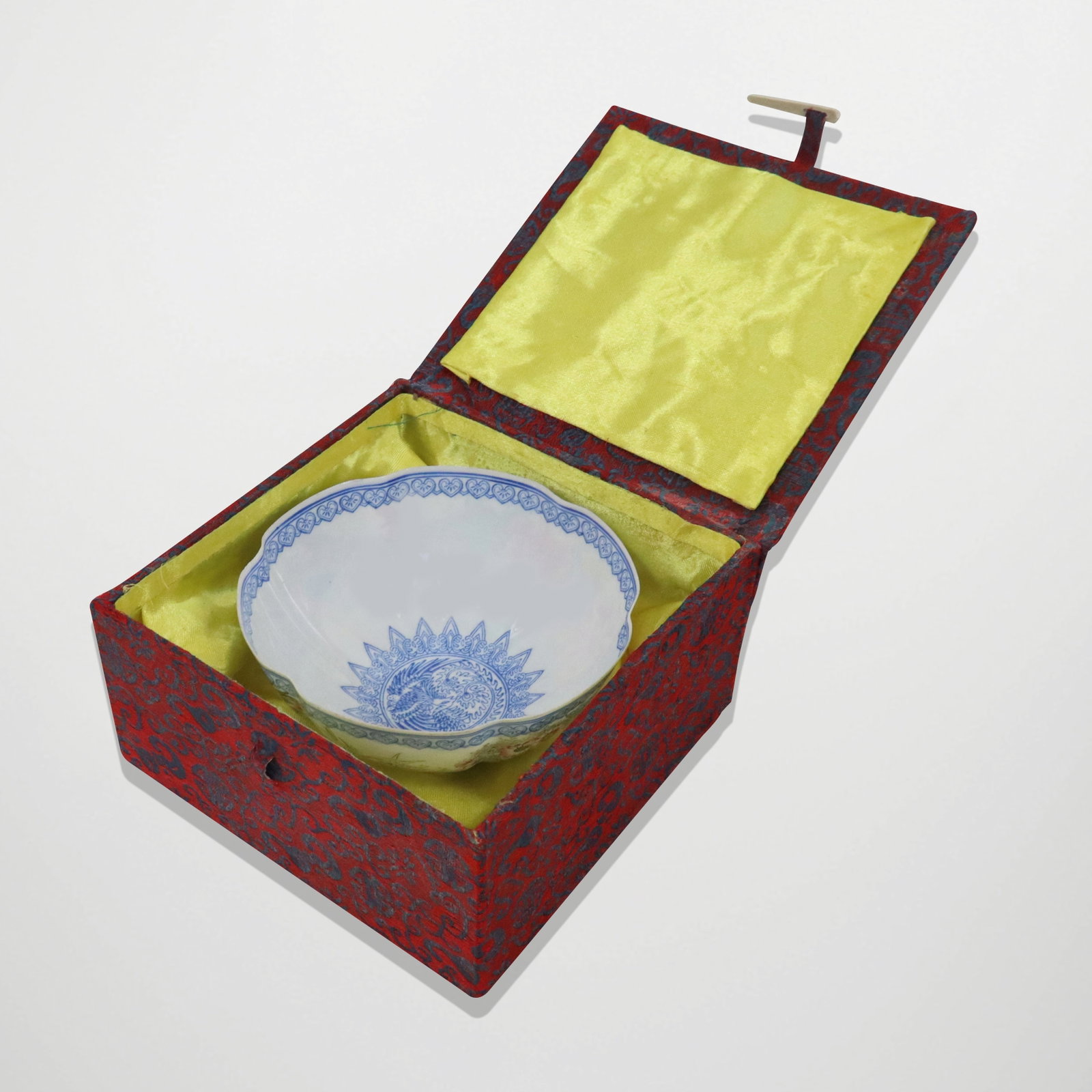 Chinese Eggshell Porcelain Bowl, Signed (1 of 13)