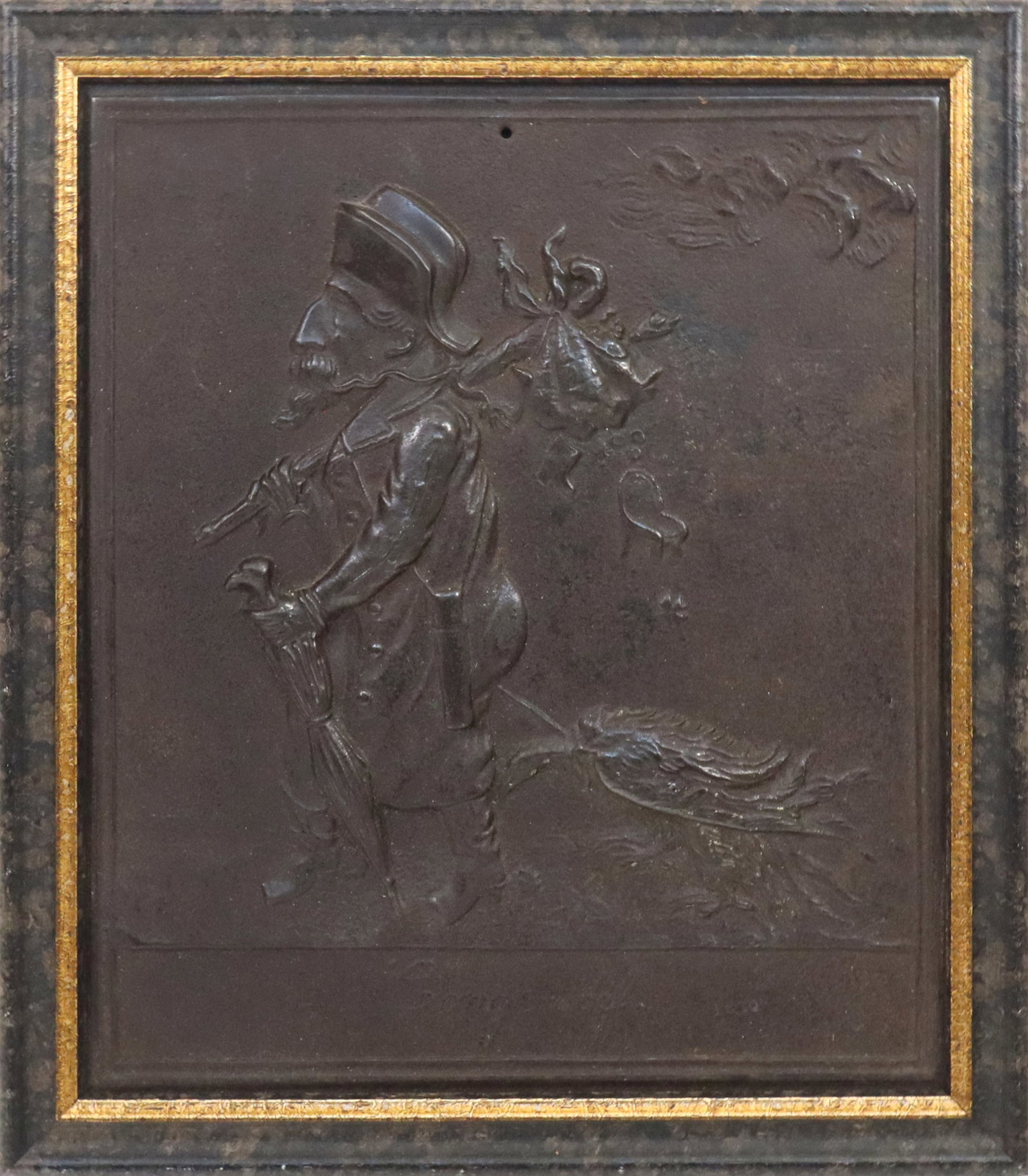 Satirical Napoleon III Bas Relief Plaque (1 of 10)