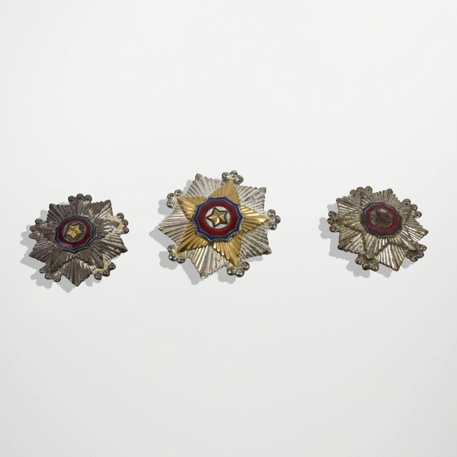 North Korean Military Medals, Signed (3) (1 of 7)