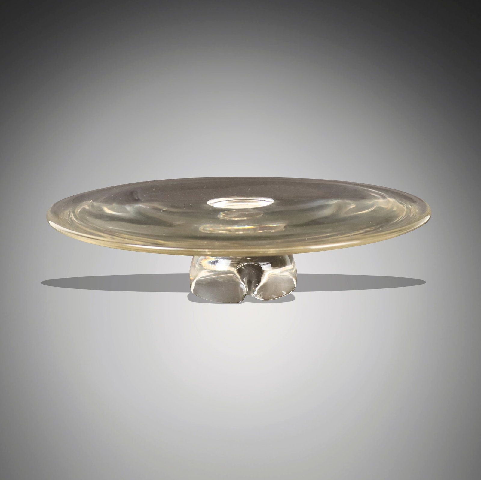 Elsa Peretti for Tiffany & Co. Glass Cake Stand (1 of 11)