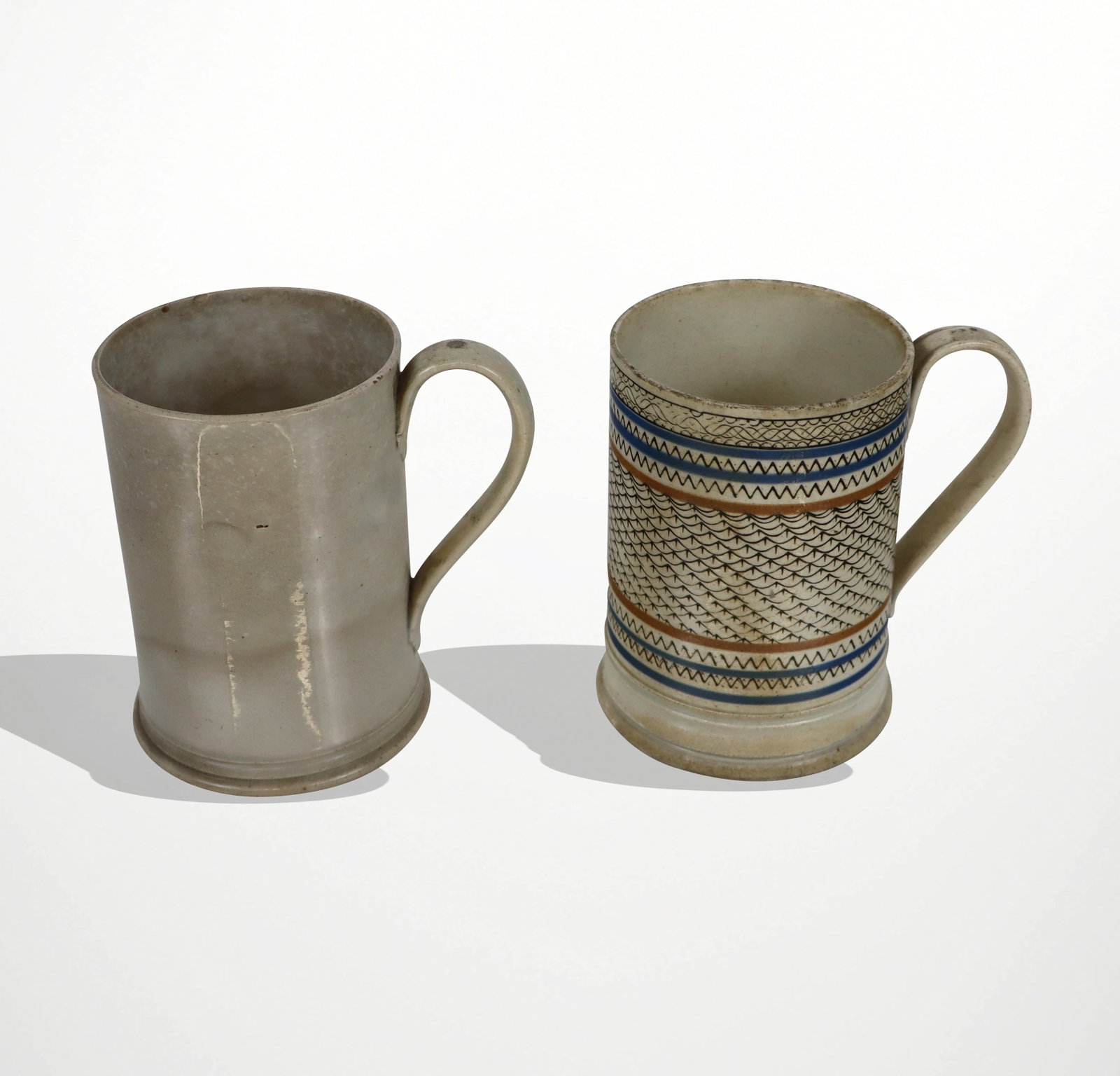 Two Creamware Mugs - 2