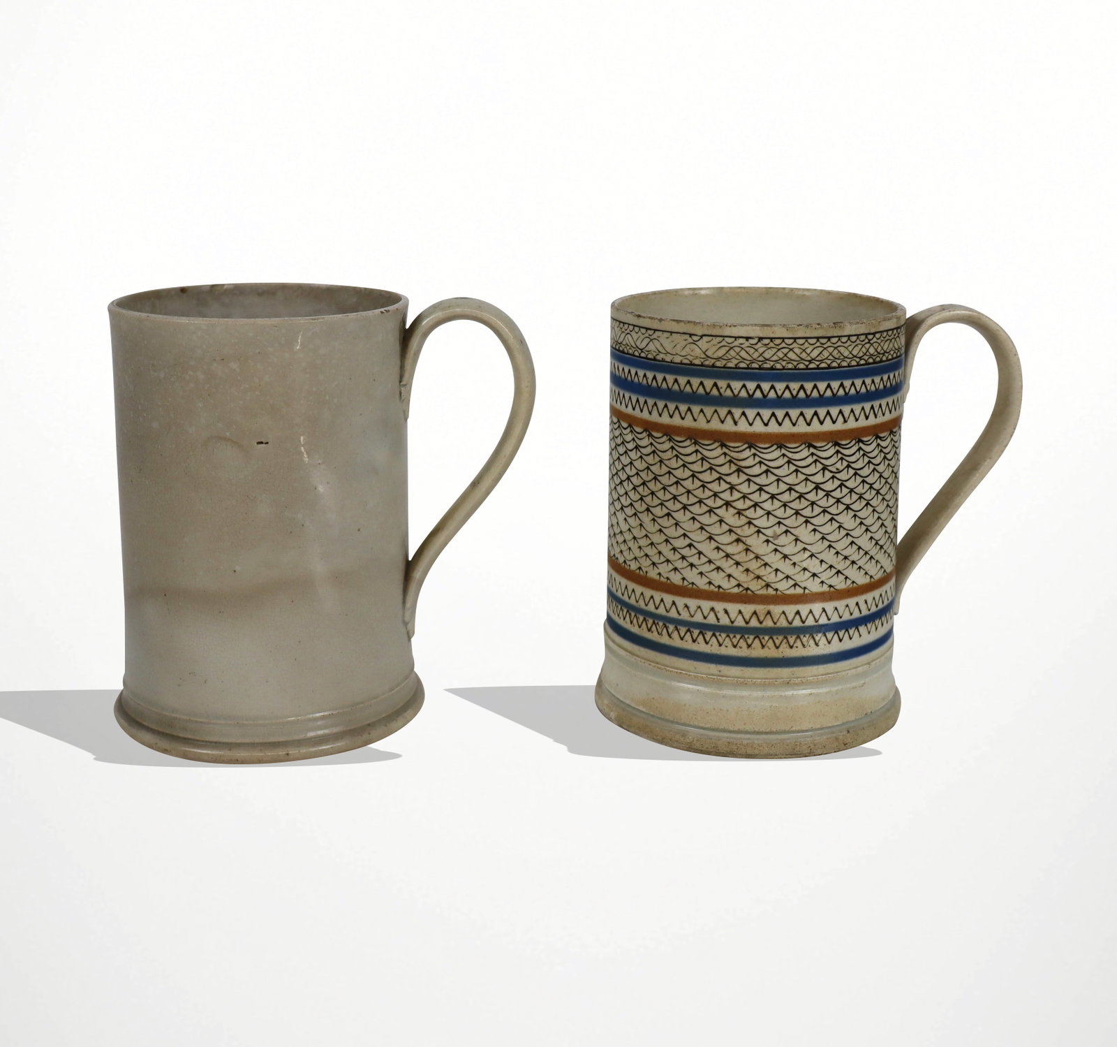 Two Creamware Mugs - 3