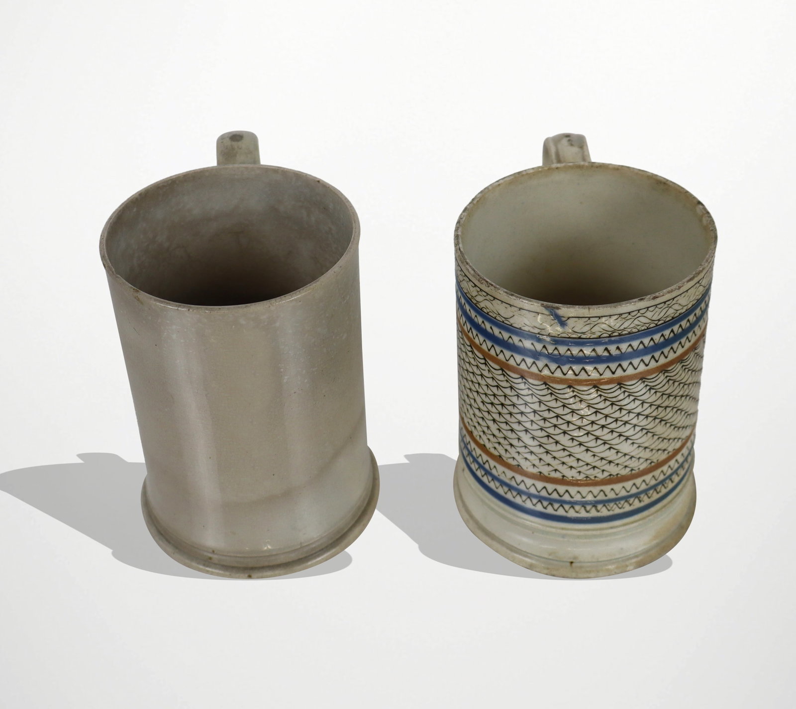 Two Creamware Mugs - 6