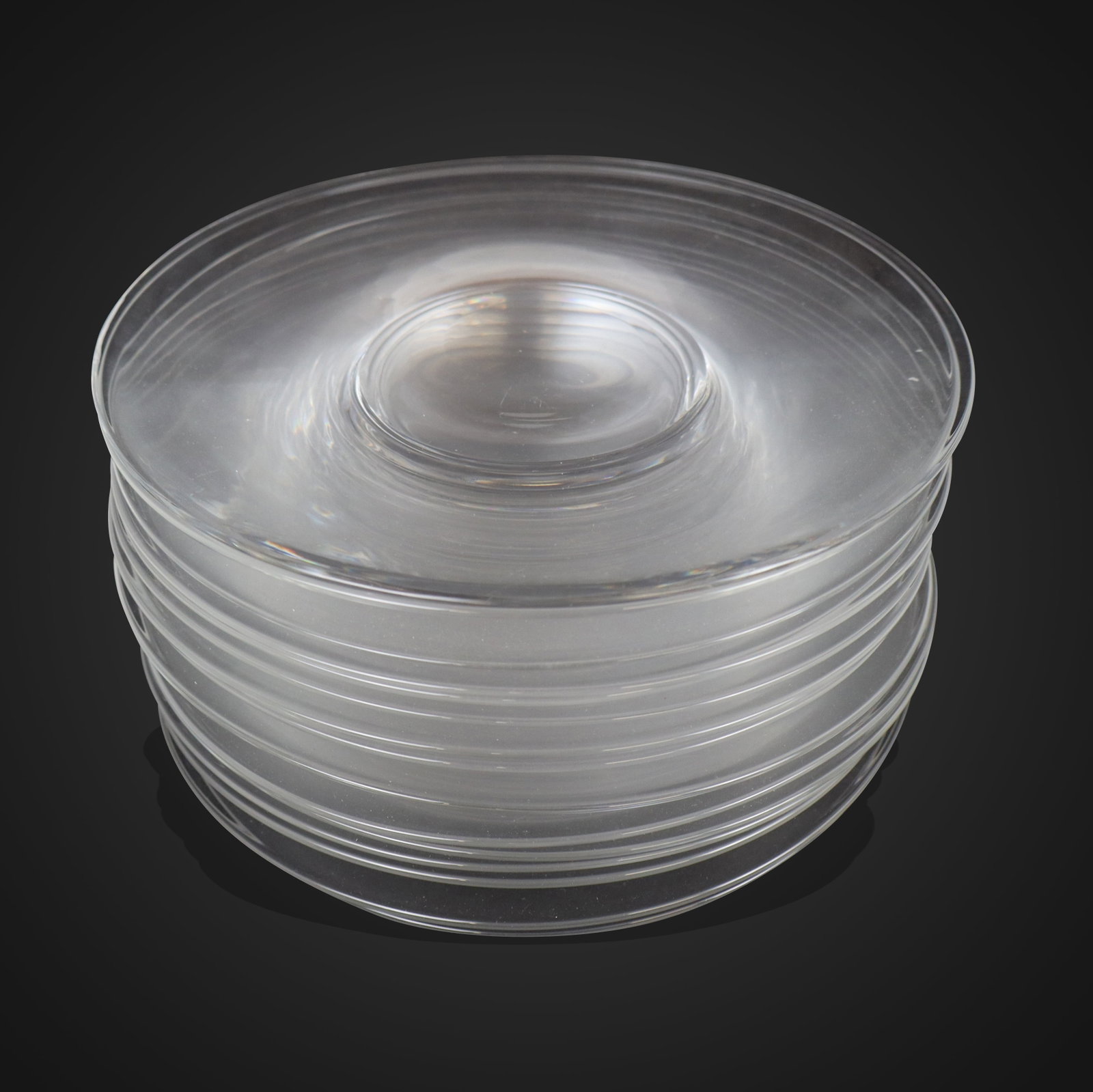 Steuben Glass Dessert Plates, 15 (1 of 12)