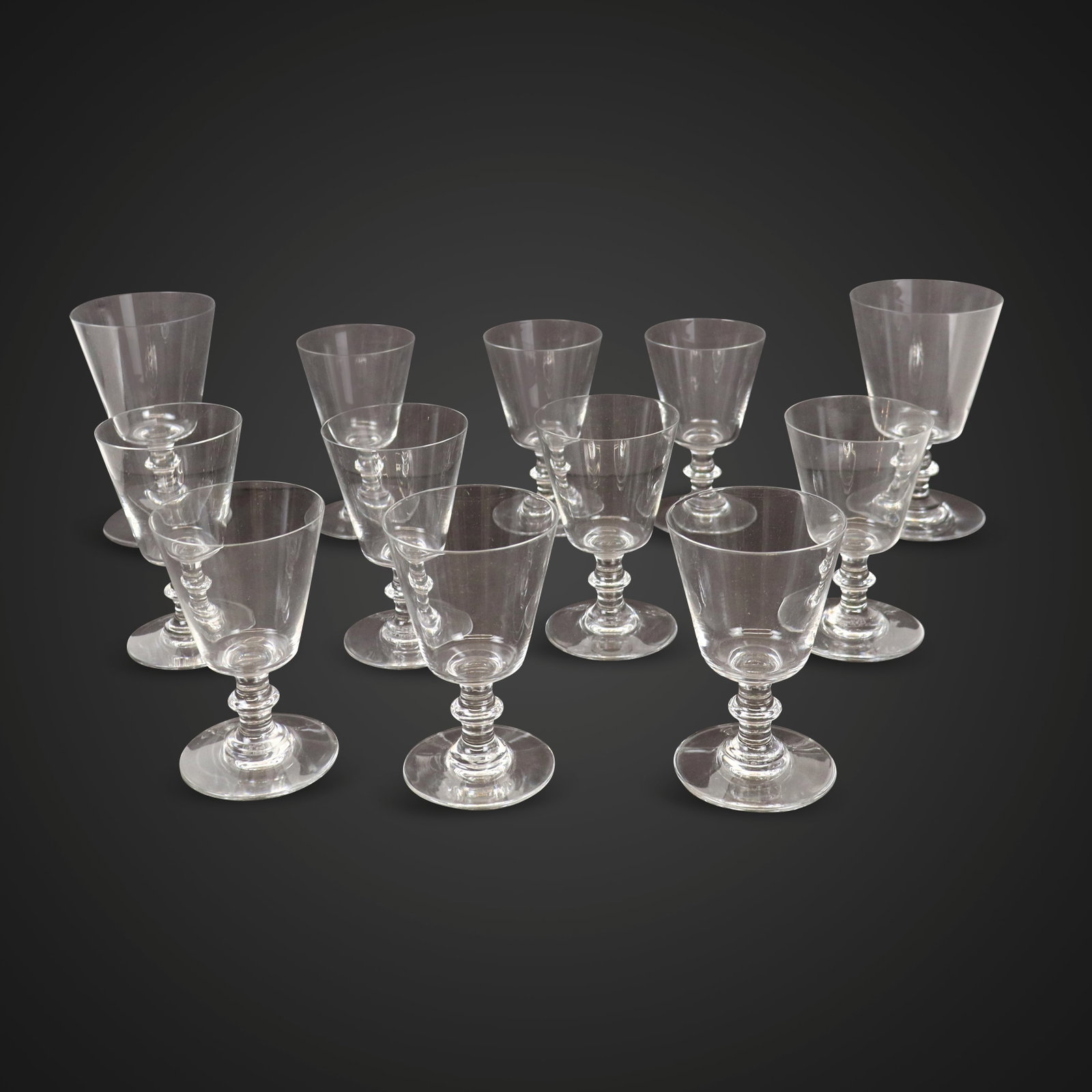 Baccarat "Embassy" Crystal Glasses, 12 (1 of 8)