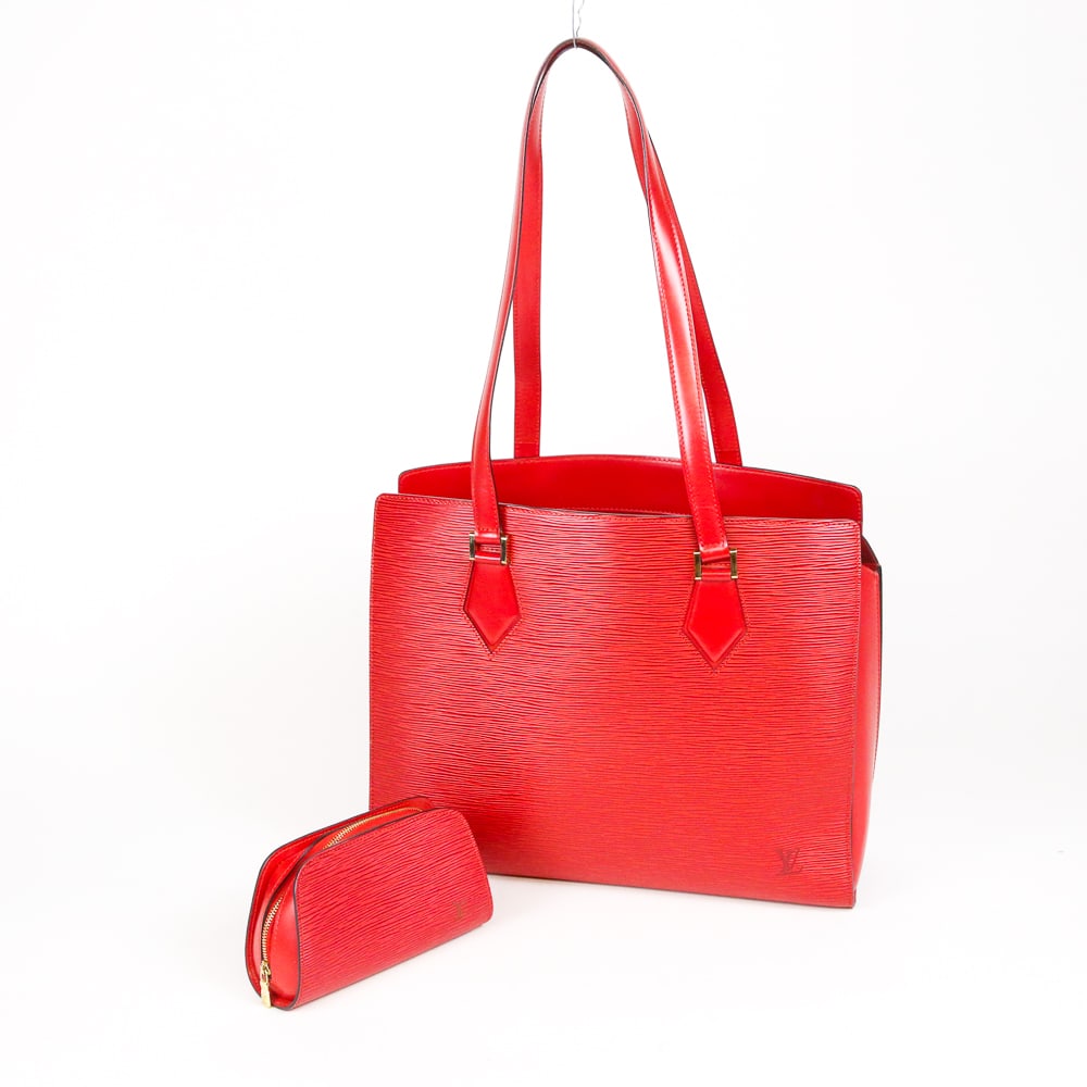 Louis Vuitton Epi Leather Duplex Tote with Wallet (1 of 15)