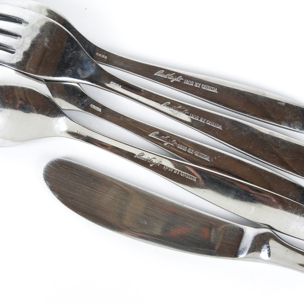 Russel Wright by Oneida Stainless Flatware, 100+ - 4