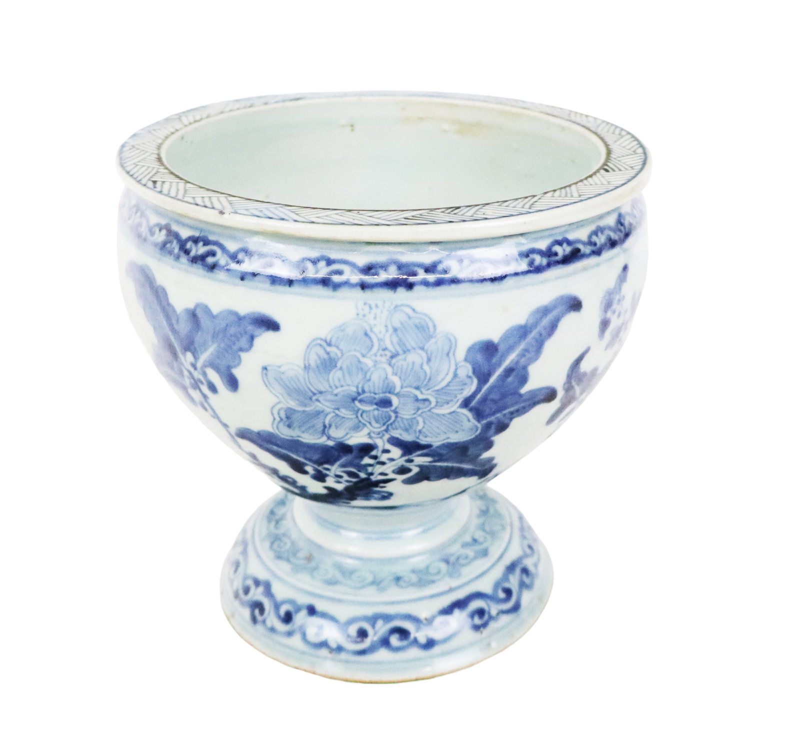 Chinese Blue and White Decorated Temple Jar (1 of 15)