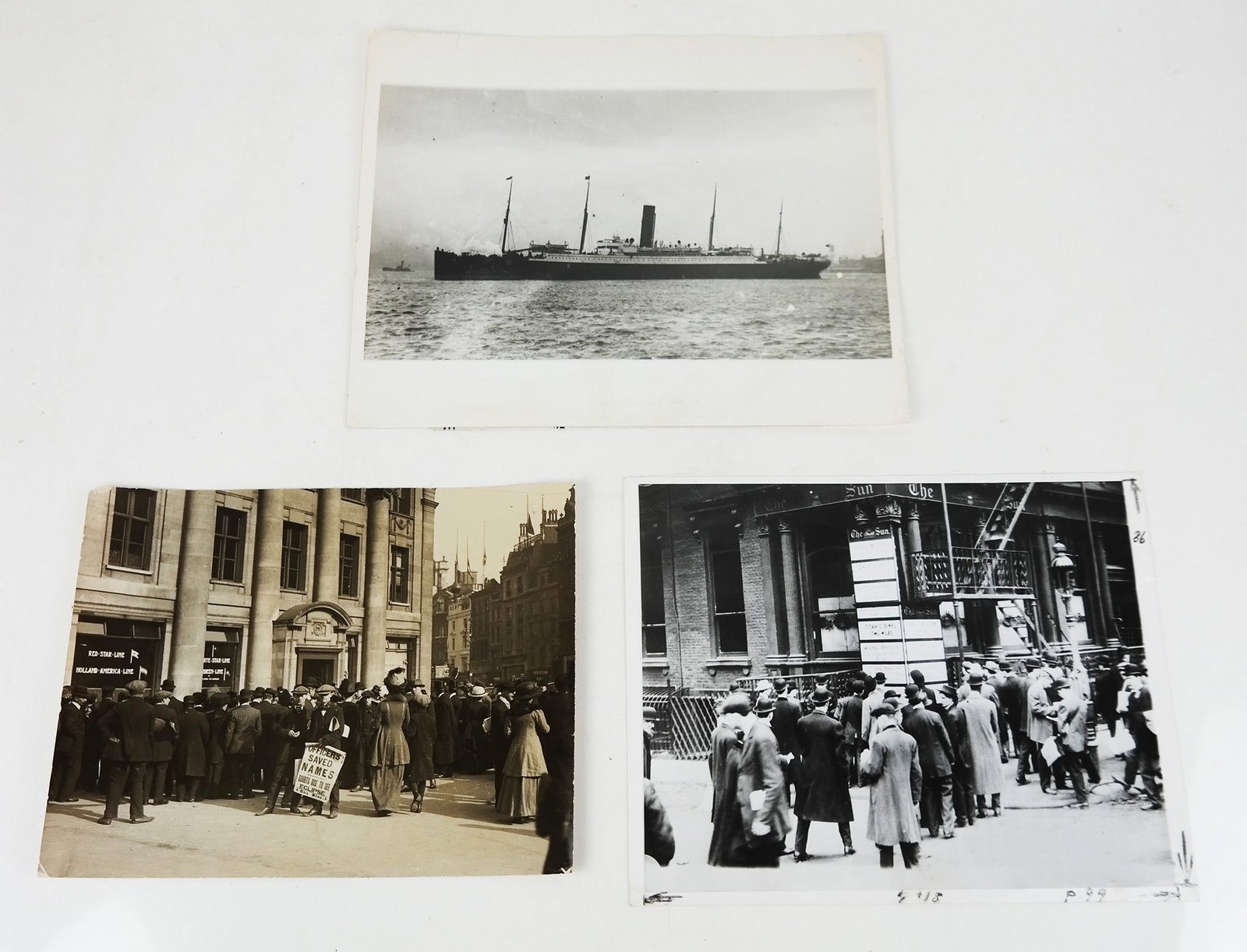 Selected "Titanic" Sinking Photographs (3) (1 of 12)