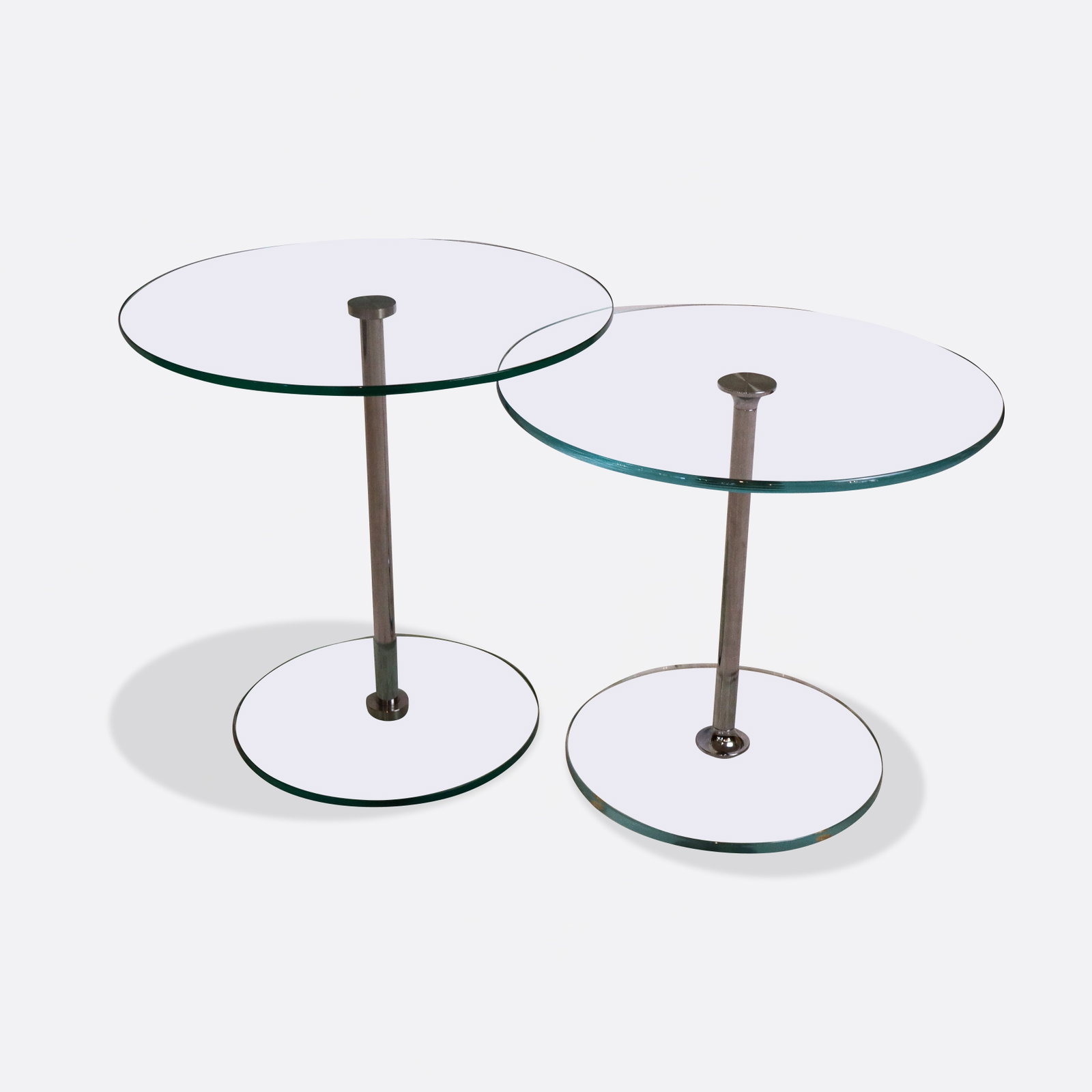 Draenert & Other Chromed & Glass Top Side Tables, (1 of 14)