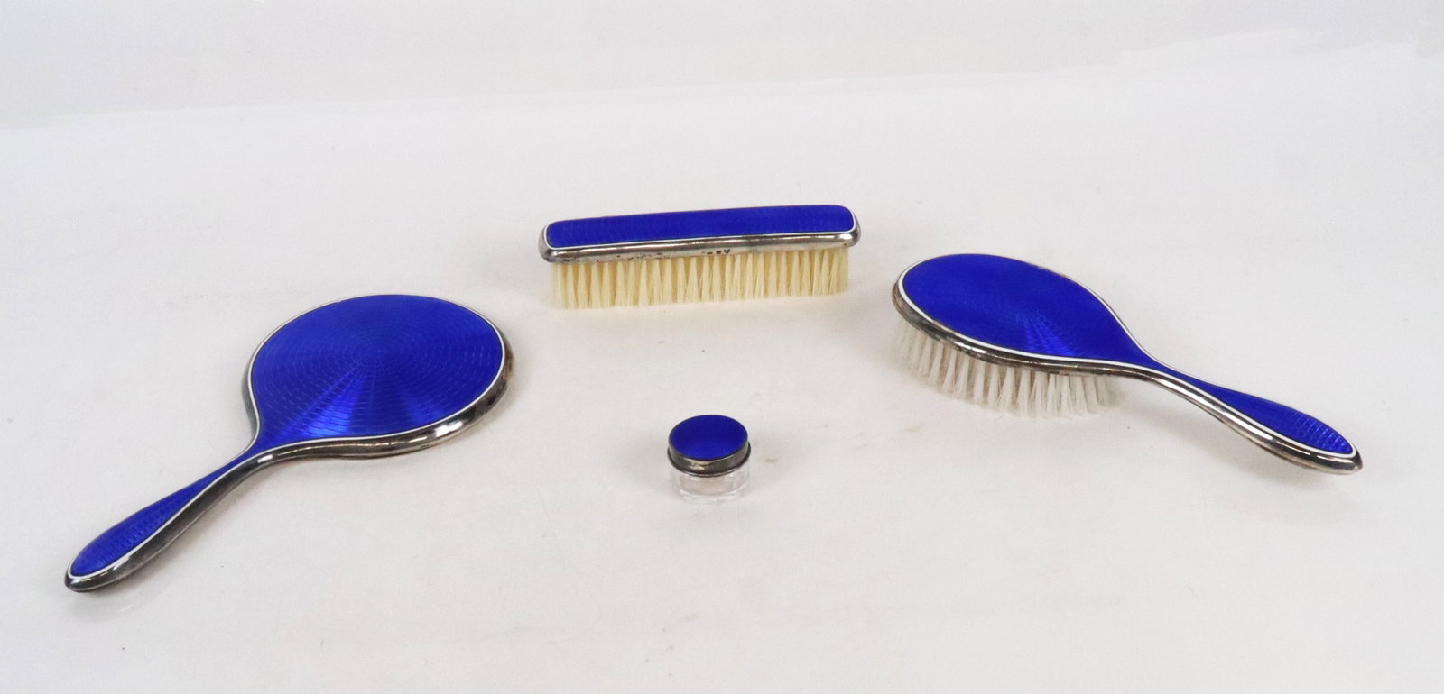 German Sterling Silver & Enamel Dress Set, 4 (1 of 12)