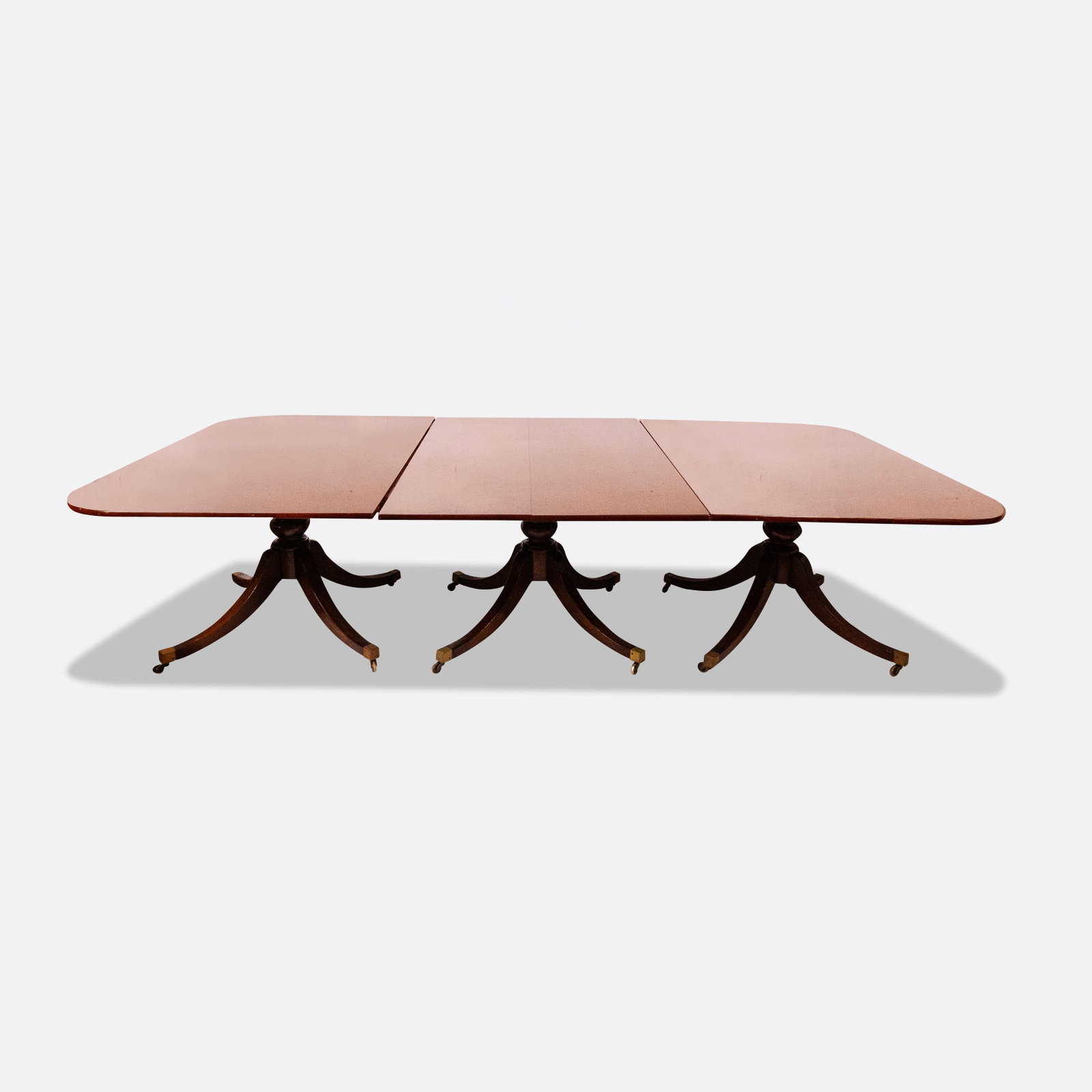 Duncan Phyfe Style Mohogany Dining Table (1 of 20)