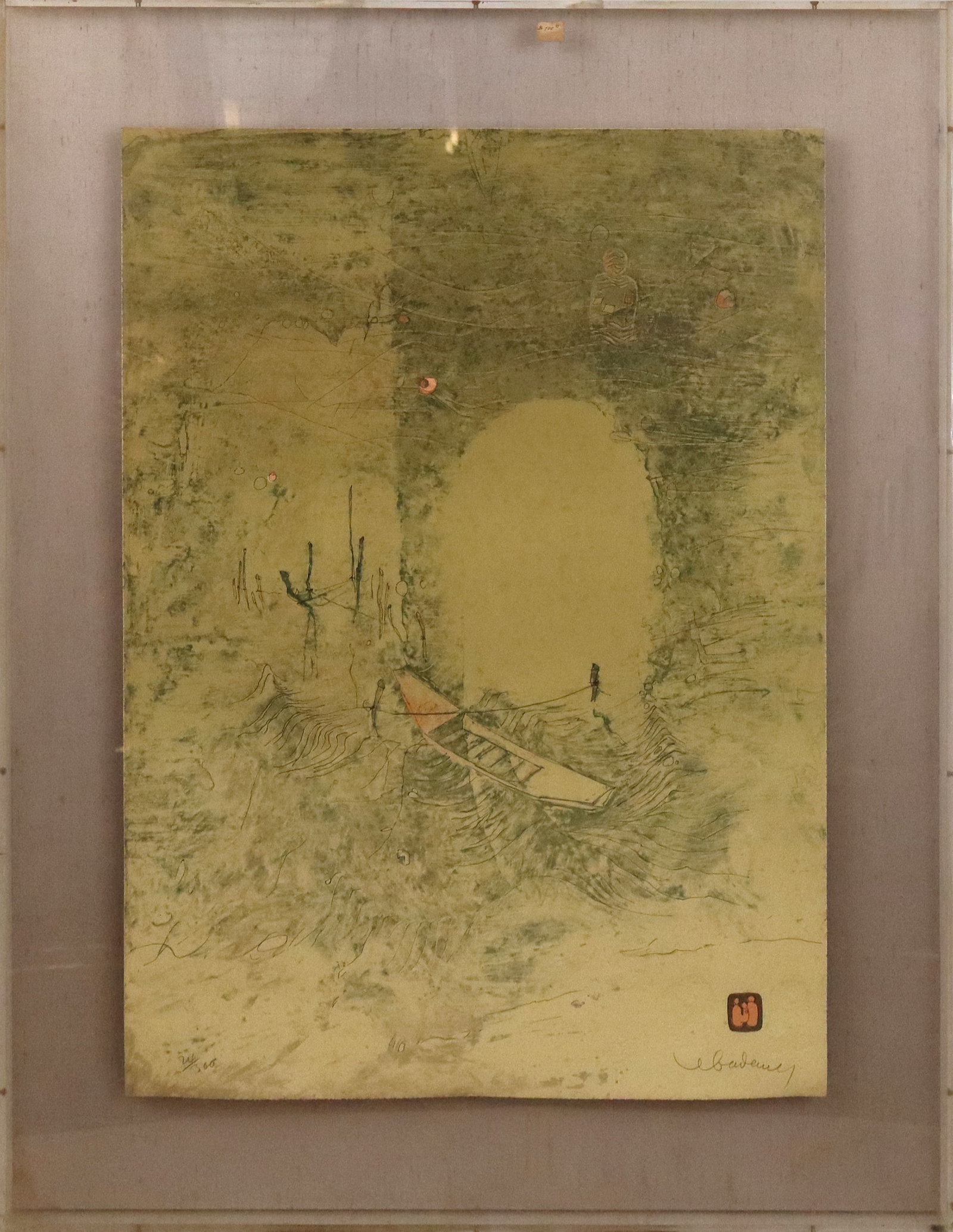 LEBADANG "La Braque Solitaire" Lithograph (1 of 14)