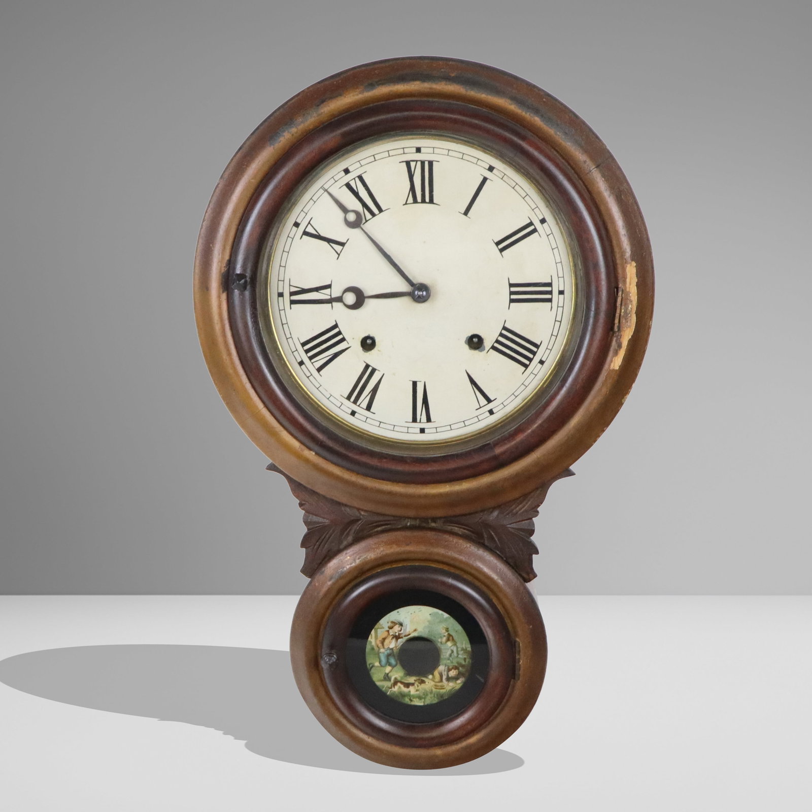 Antique E.N. Welch Manufacturing Co. Wall Clock (1 of 14)