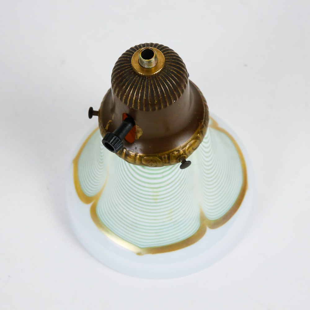 Steuben Attributed Quezal Lampshade - 4