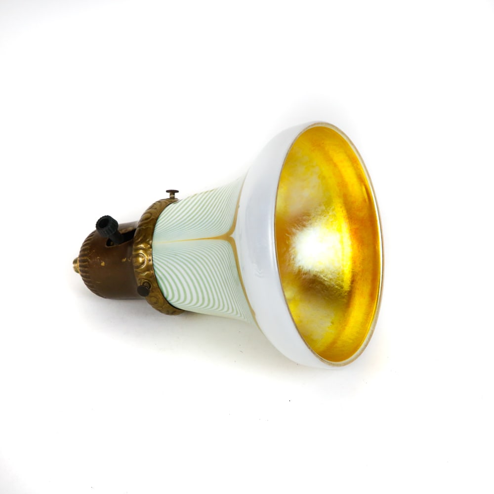 Steuben Attributed Quezal Lampshade - 7